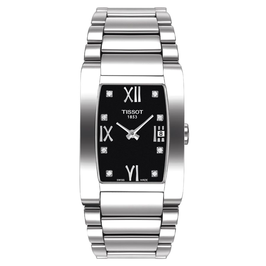 Tissot Generosi-T T0073091105600 Women's Stainless Steel Watch, Silver at John Lewis
