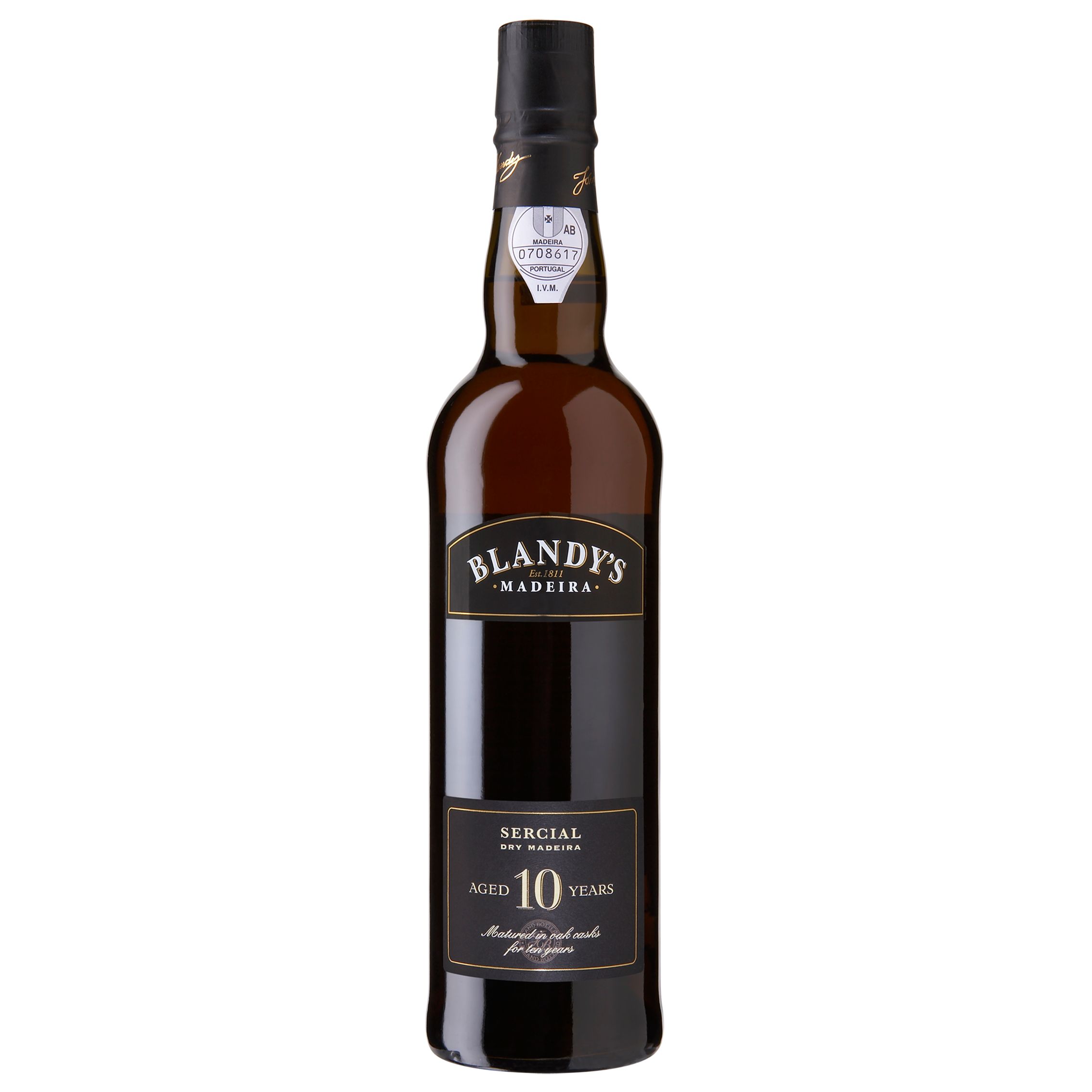Blandy's 10-Year-Old Sercial Madeira, 50cl at JohnLewis