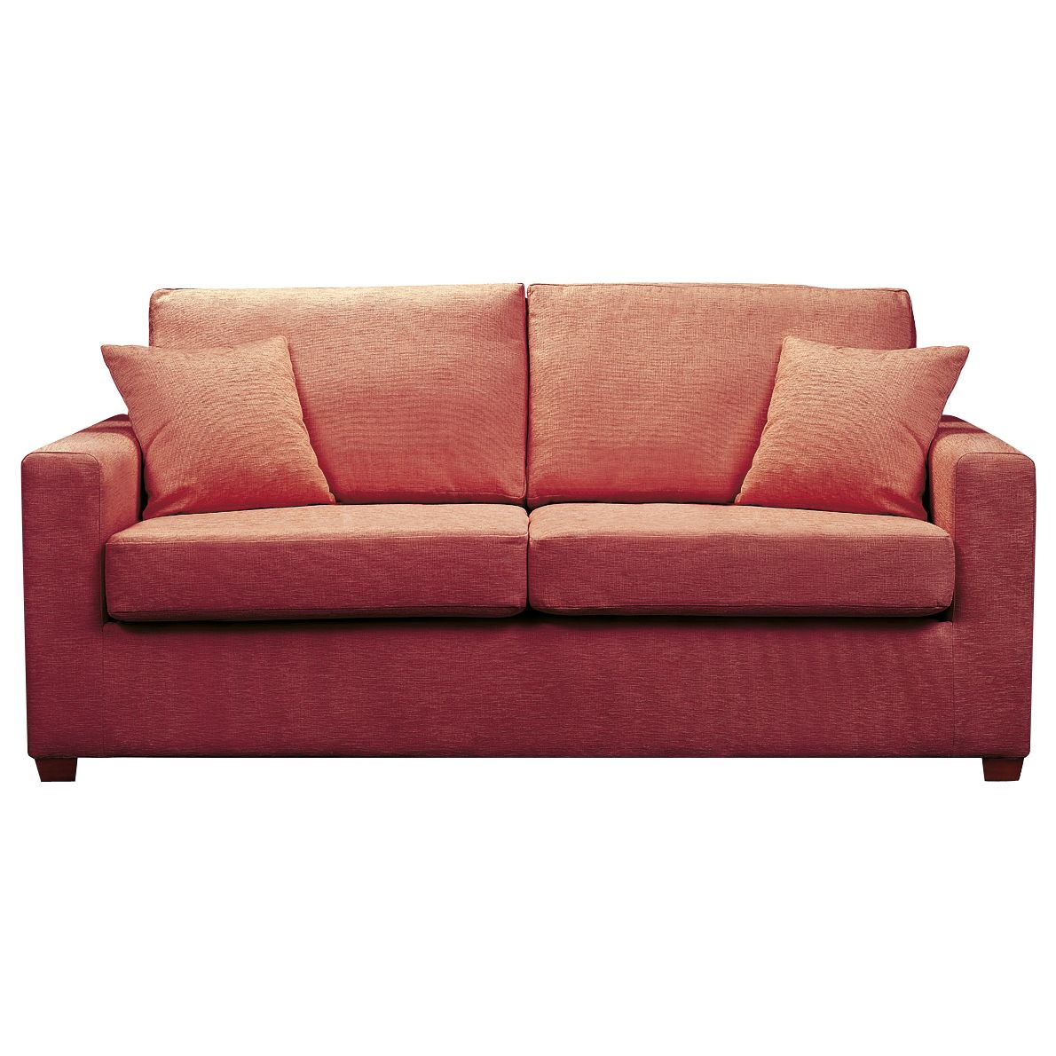 John Lewis Ravel Grand Sofa, Red at John Lewis