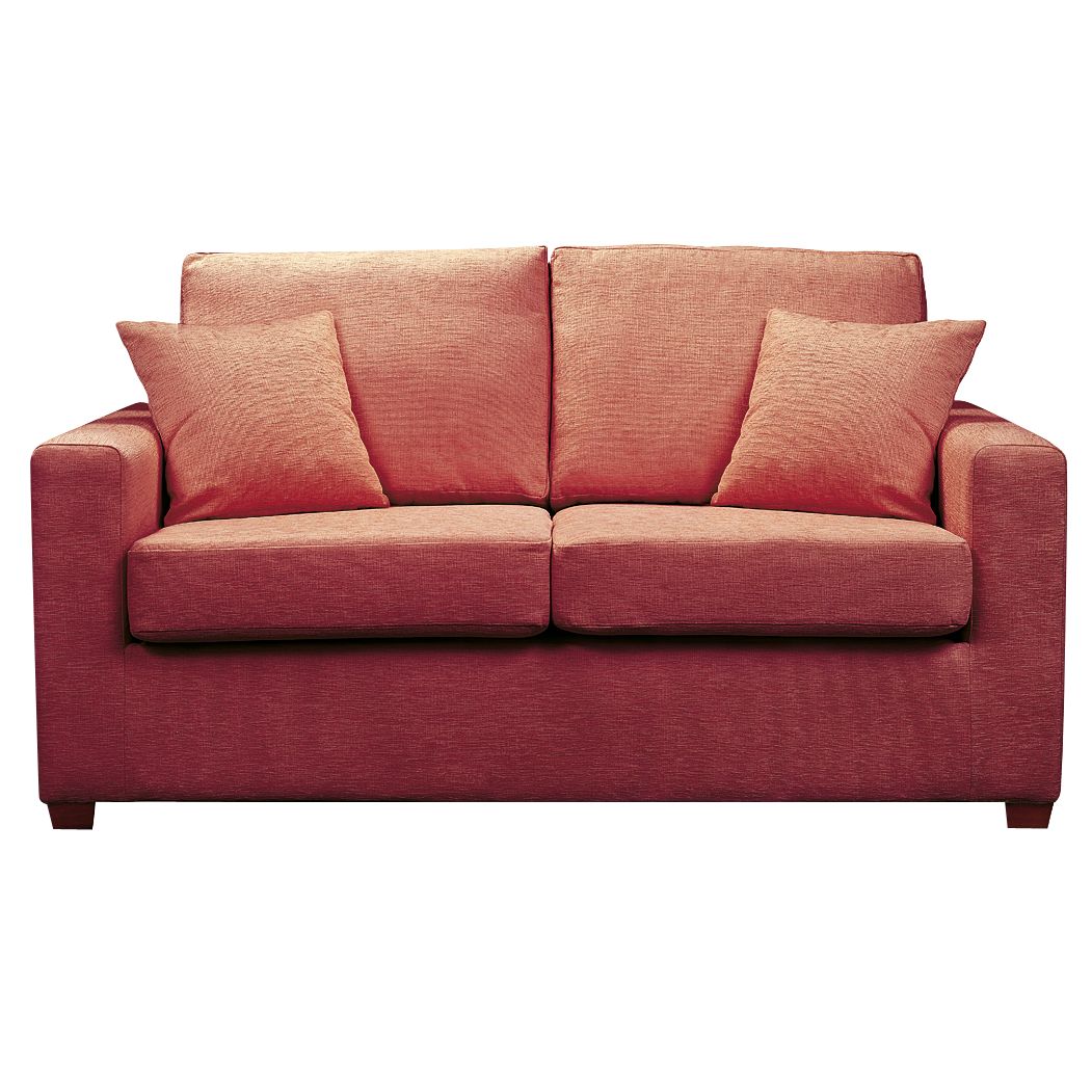 John Lewis Ravel Small Sofa Bed, Red at John Lewis