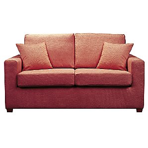 John Lewis Ravel Small Sofa Bed, Red