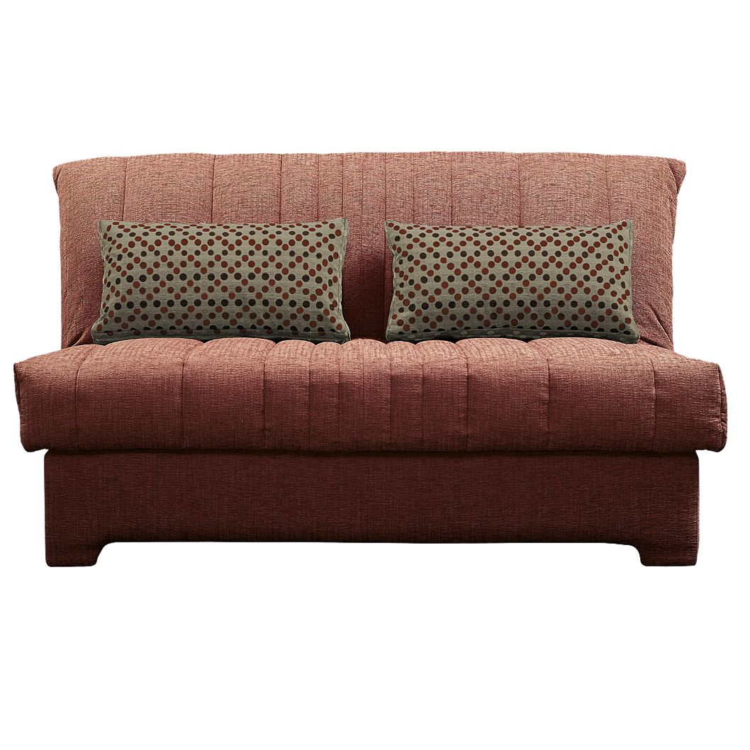 John Lewis Bolero Large Double Sofa Bed, Ruby