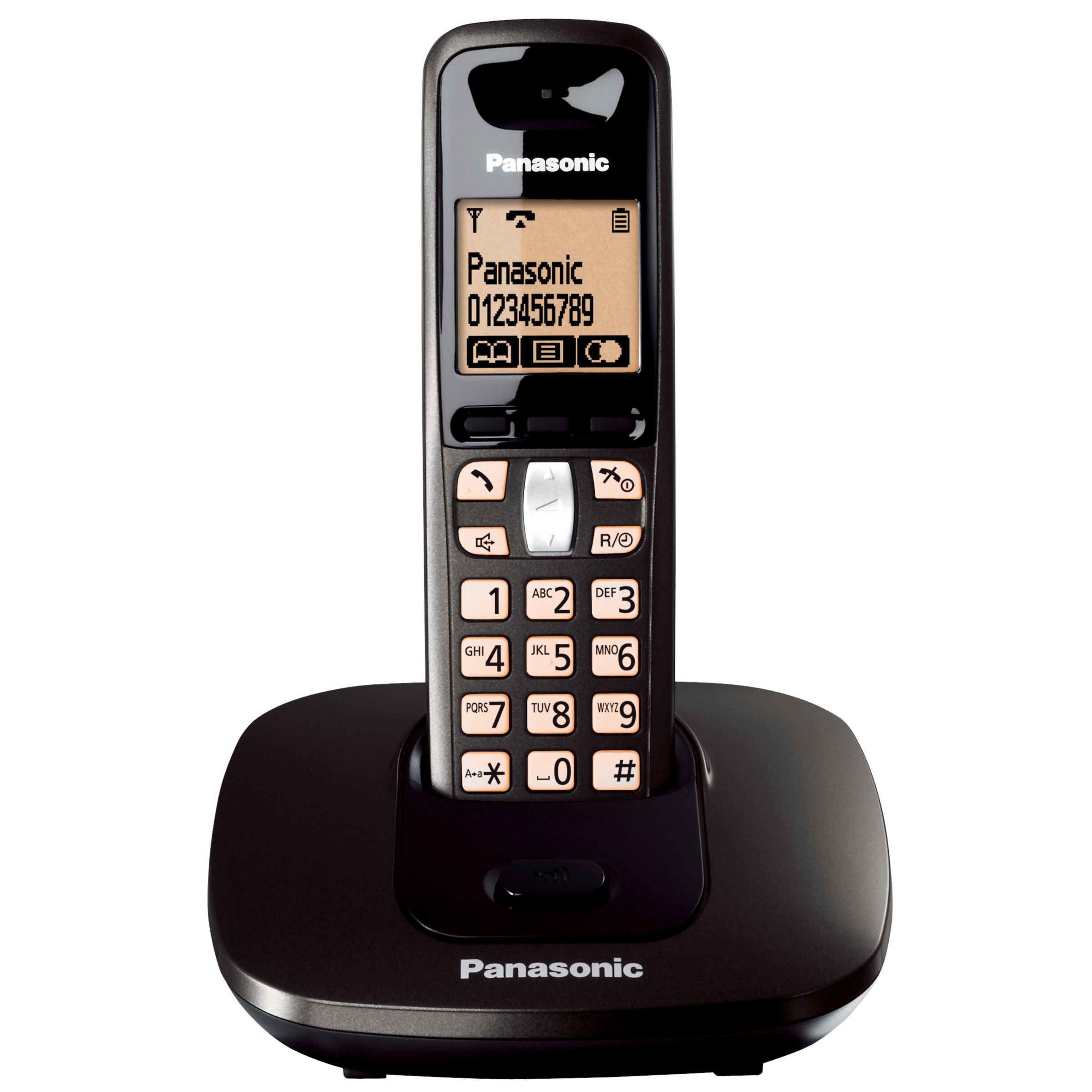Panasonic KXTG6411ET Digital Telephone, Single DECT