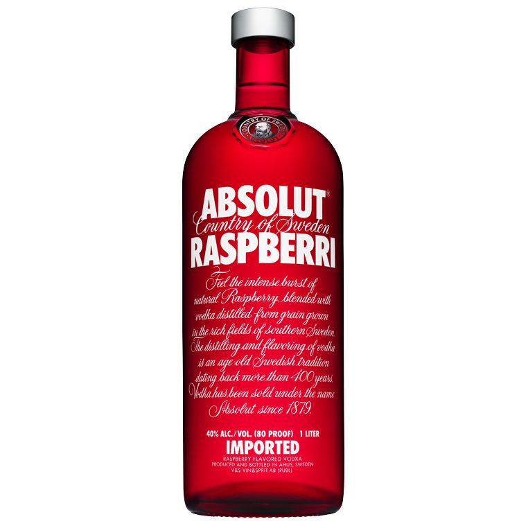 Absolut Raspberri Vodka at John Lewis