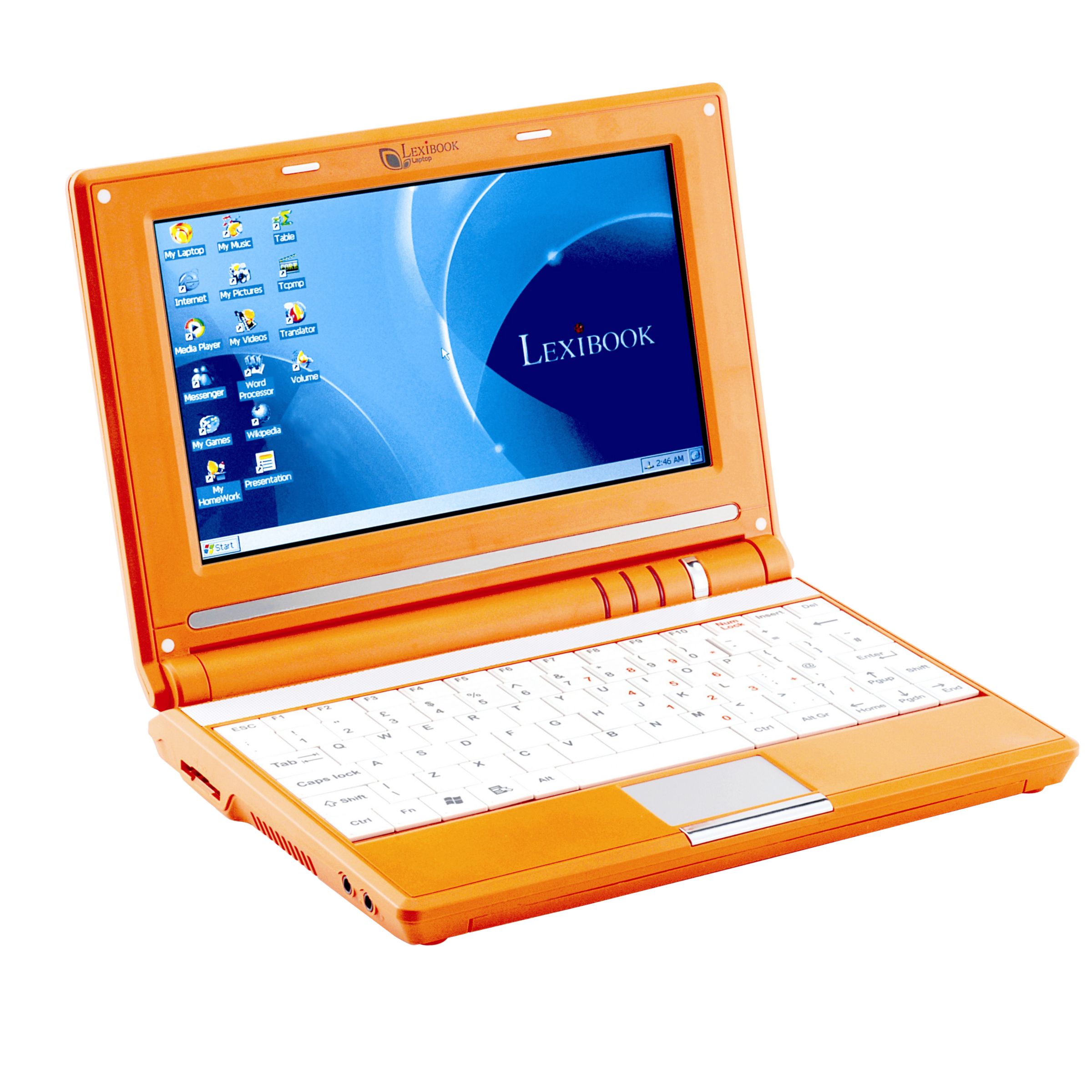 Lexibook My First Laptop, Orange at JohnLewis