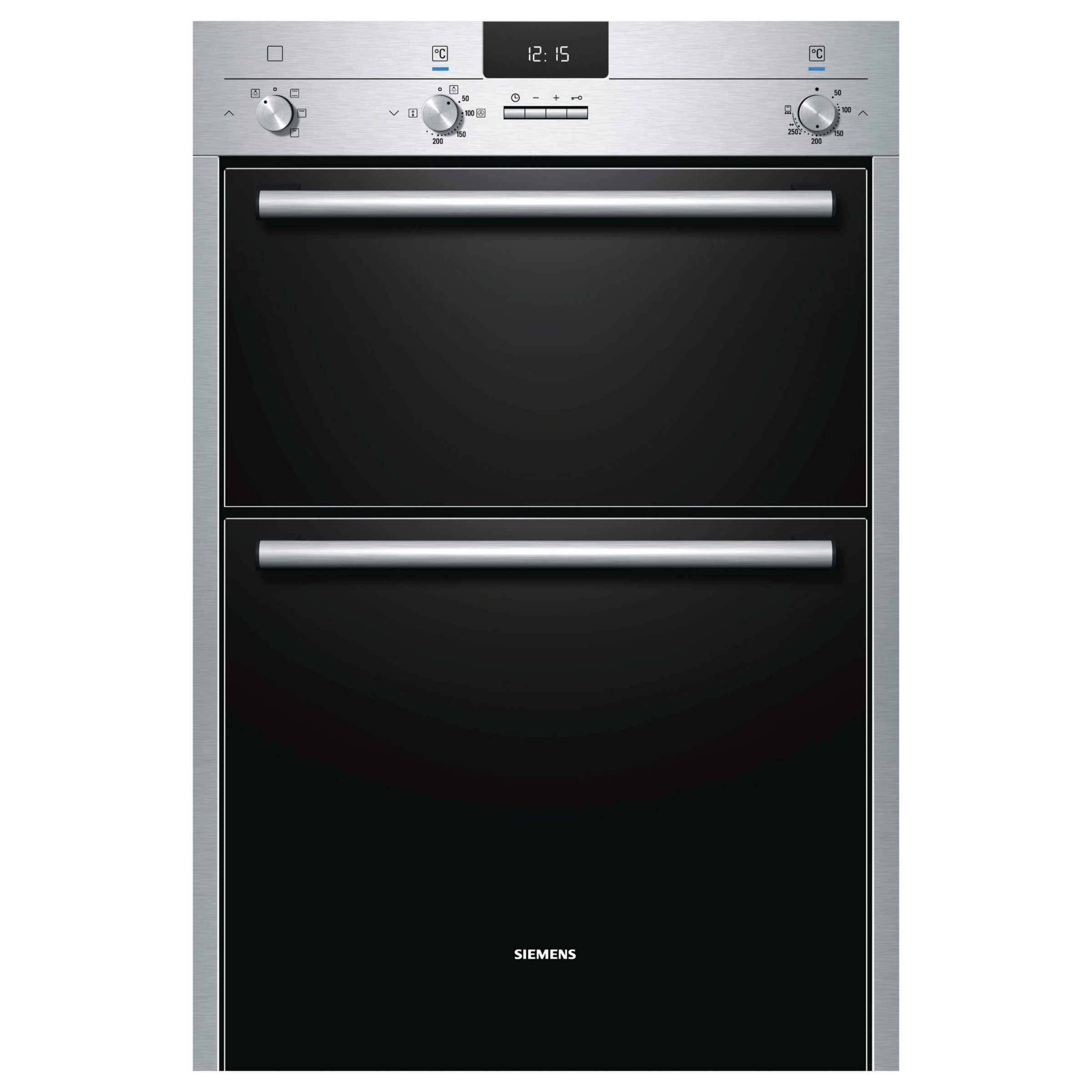 Siemens HB13MB521B Double Electric Oven, Stainless Steel at John Lewis