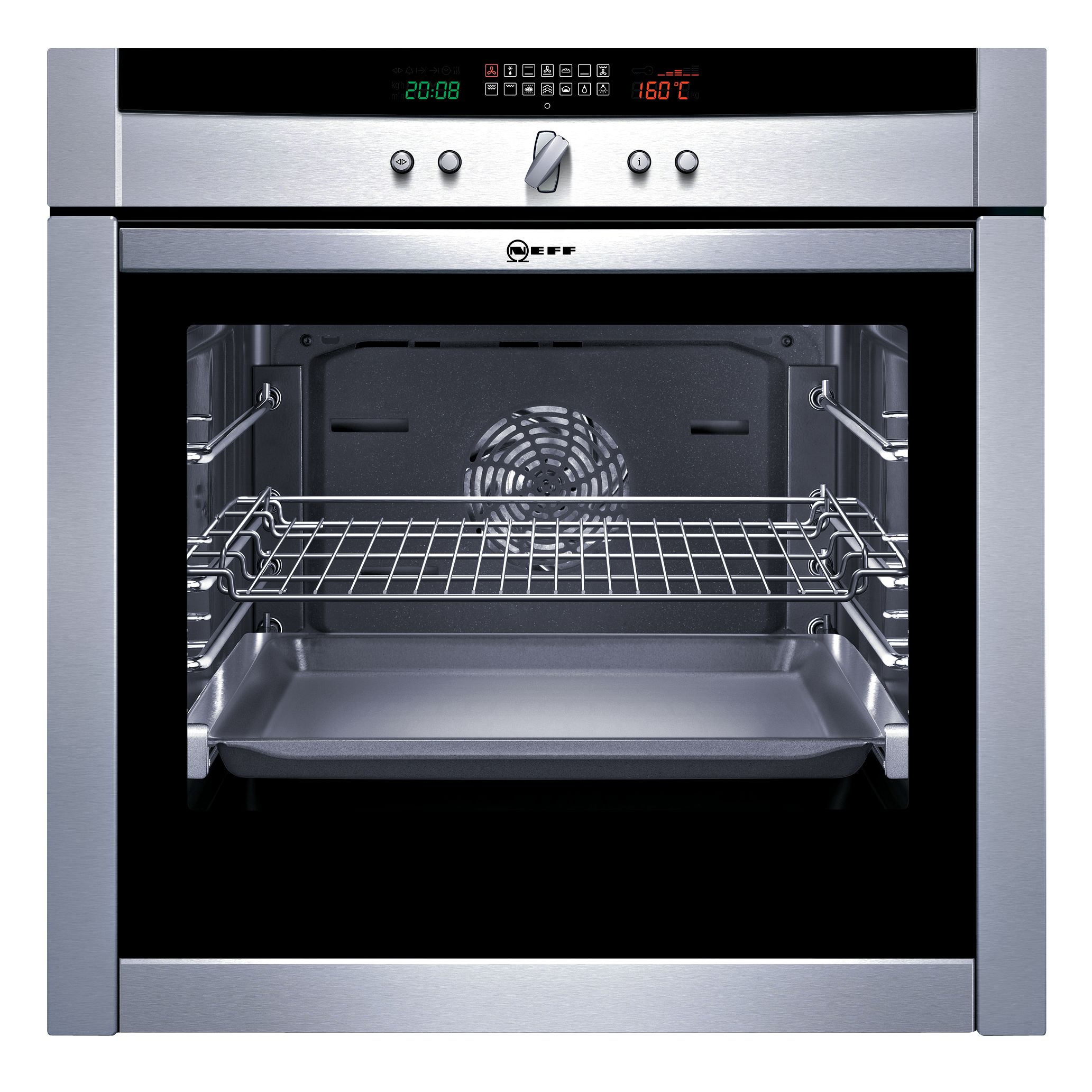 Neff B45E54N0GB Single Electric Oven, Stainless Steel
