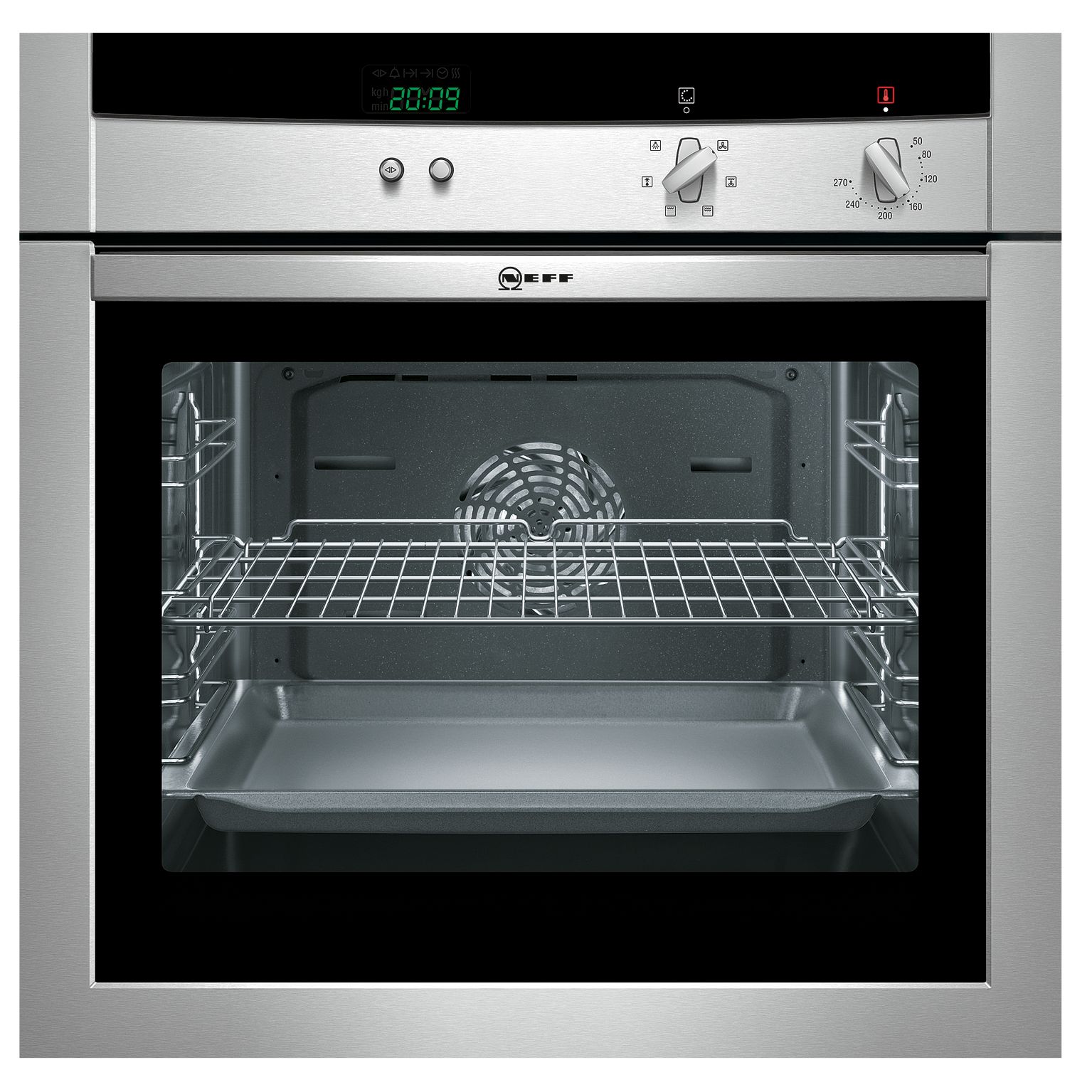 Neff B15M42N0GB Single Electric Oven, Stainless Steel at John Lewis