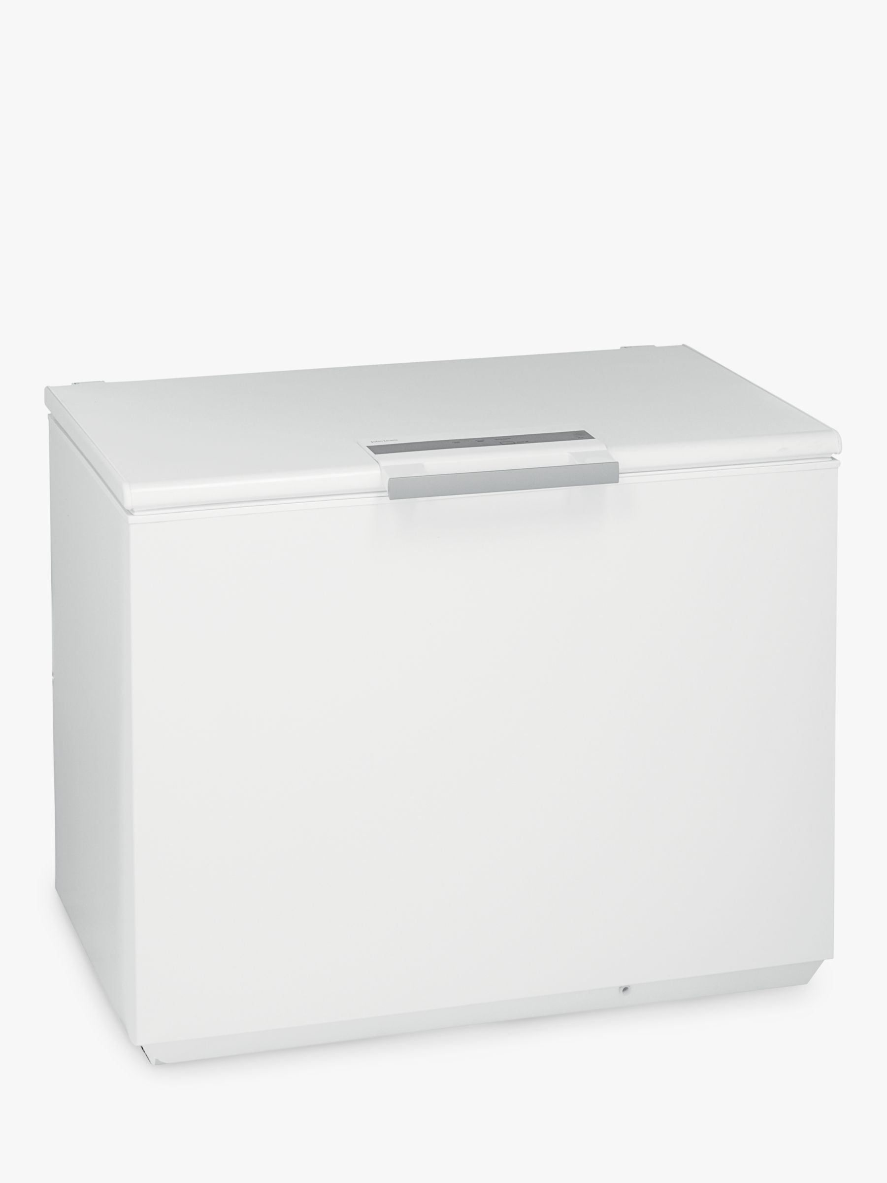 John Lewis JLCH300 Chest Freezer, White at John Lewis