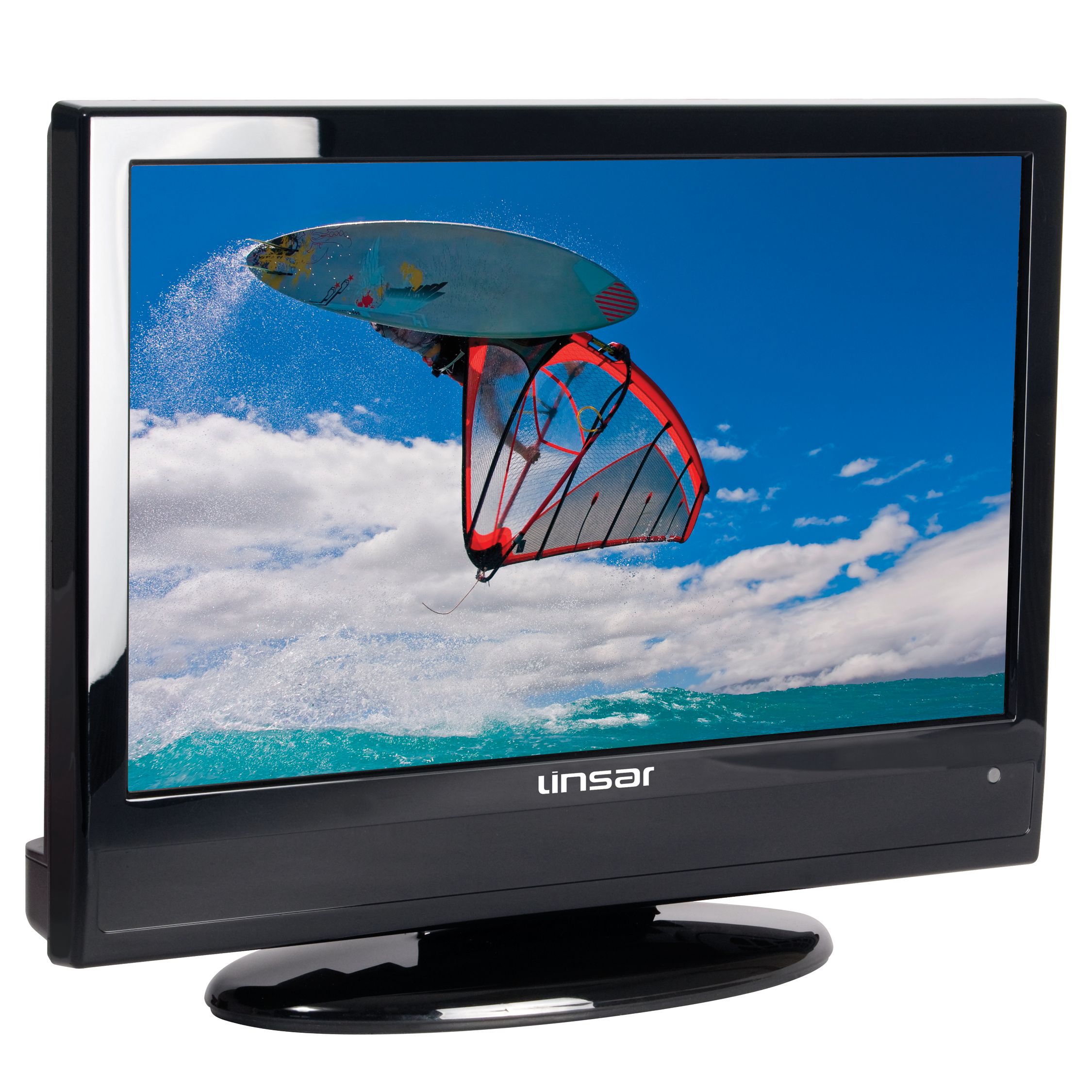 Linsar 16LVD5 LCD HD Ready Digital Television/DVD Combi, 15.6 Inch