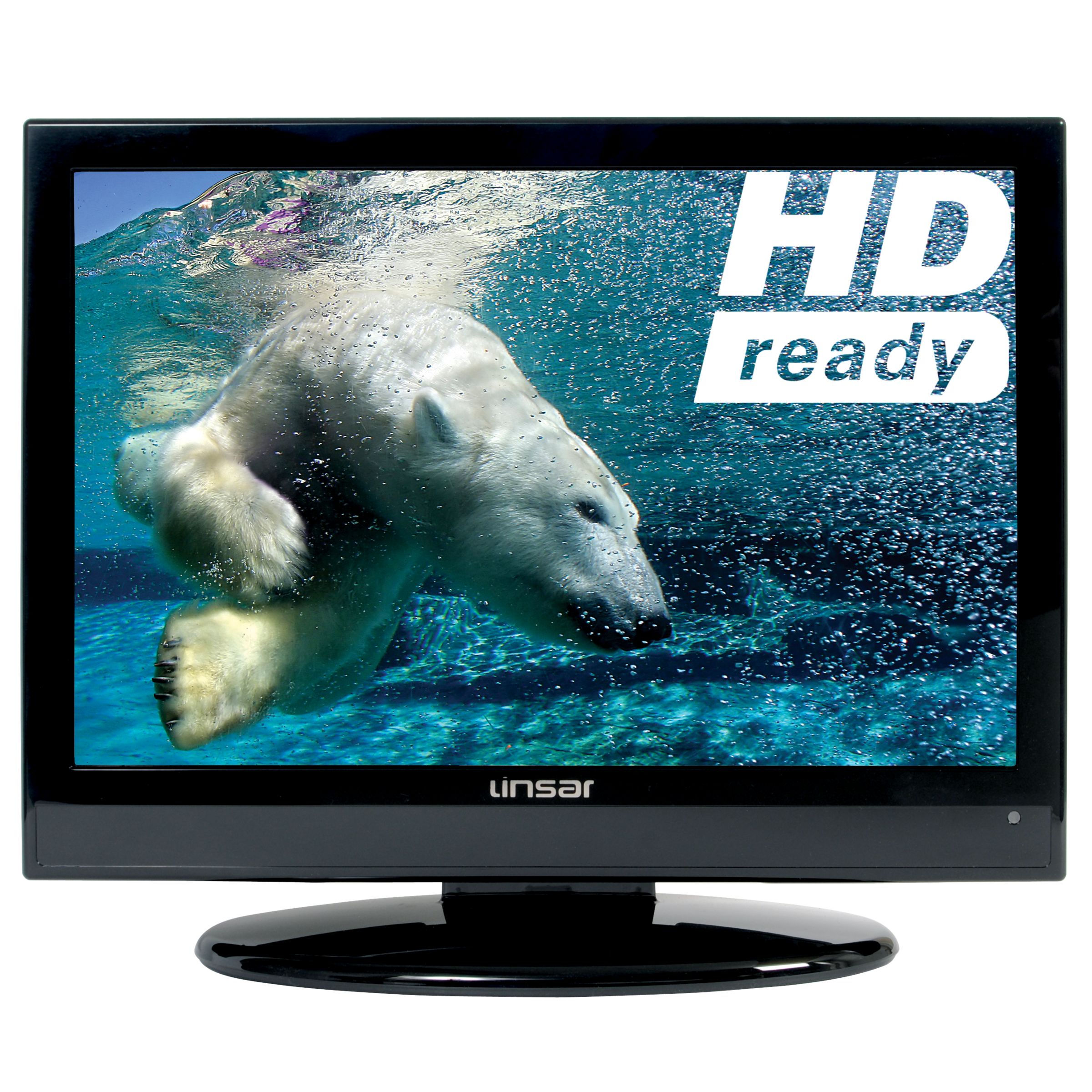 Linsar 22LVD5 LCD HD Ready Digital Television/DVD Combi, 22 Inch, Black