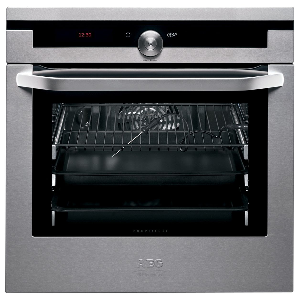 AEG B99785M Single Electric Oven Stainless Steel