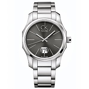 CK Calvin Klein CK K7741161 Date Feature Mens Watch, Silver