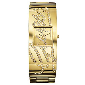 Guess W15052L1 Autograph Womens Watch, Gold
