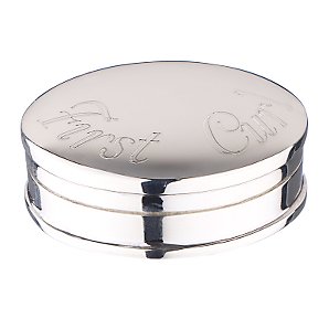 John Lewis First Curl Sterling Silver Box