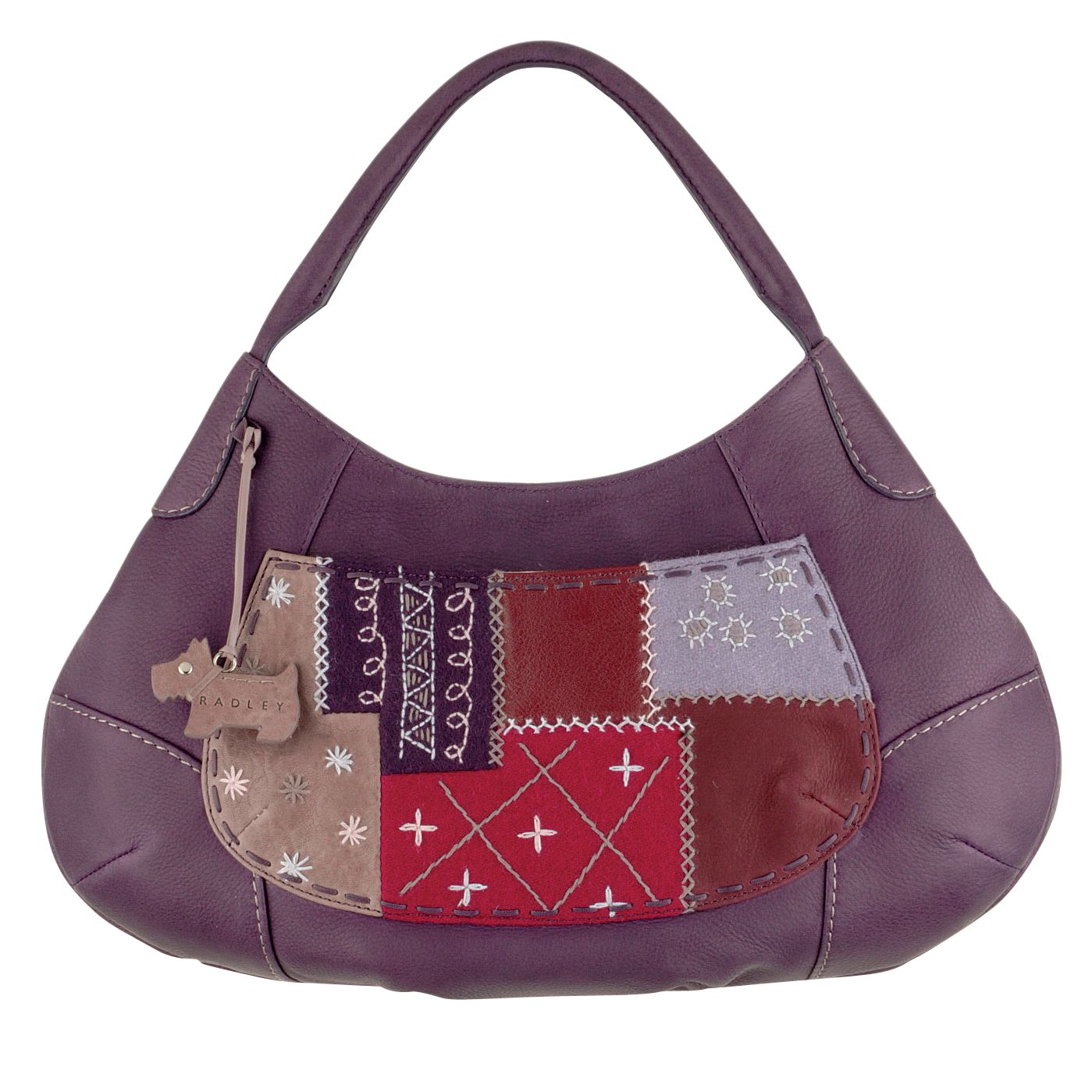 Radley Drury Lane Grab Handbag, Purple