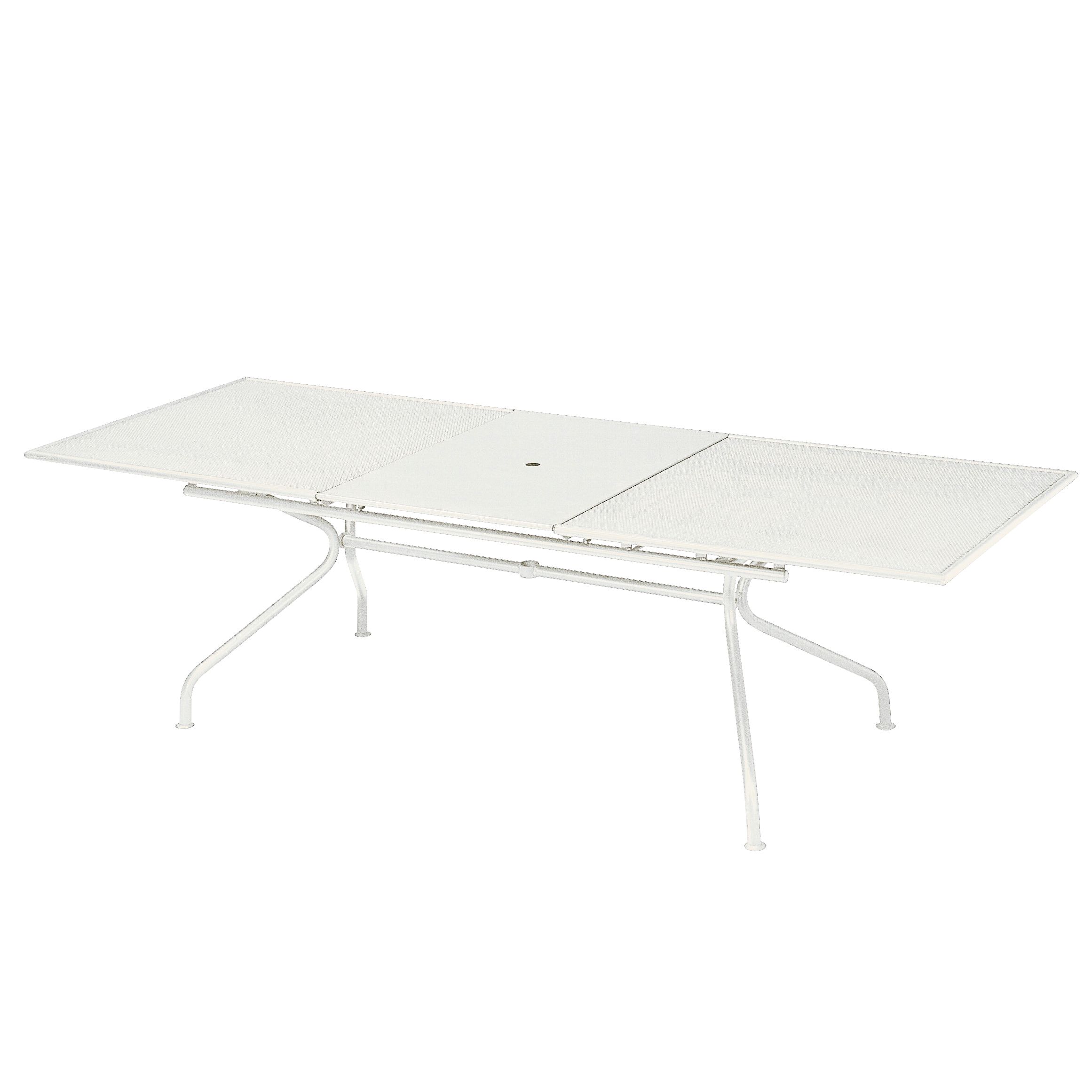 Emu Piano Extending Garden Table, White