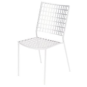 Emu Veranda Garden Dining Chair, White