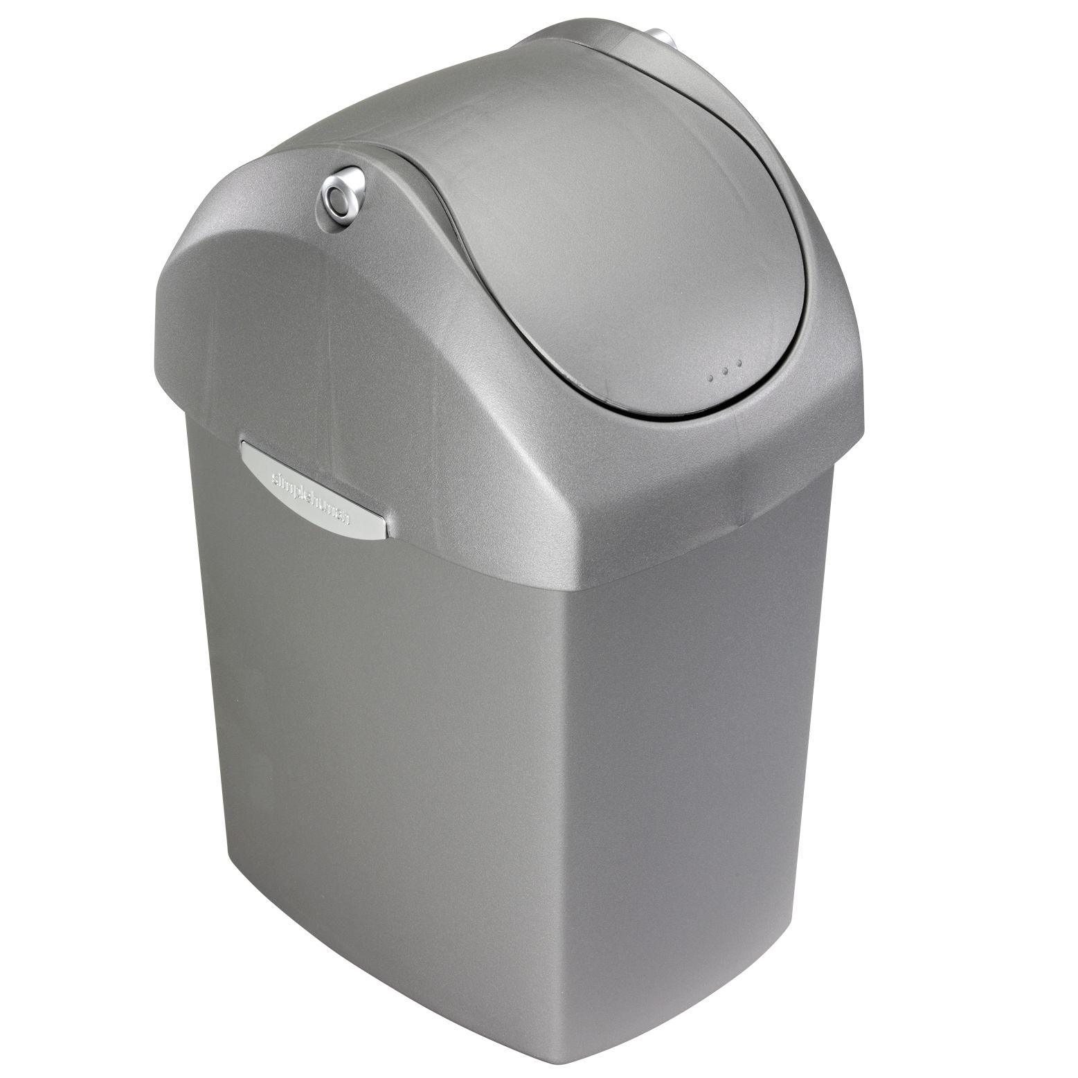 simplehuman Swing Bin, 8L, Grey