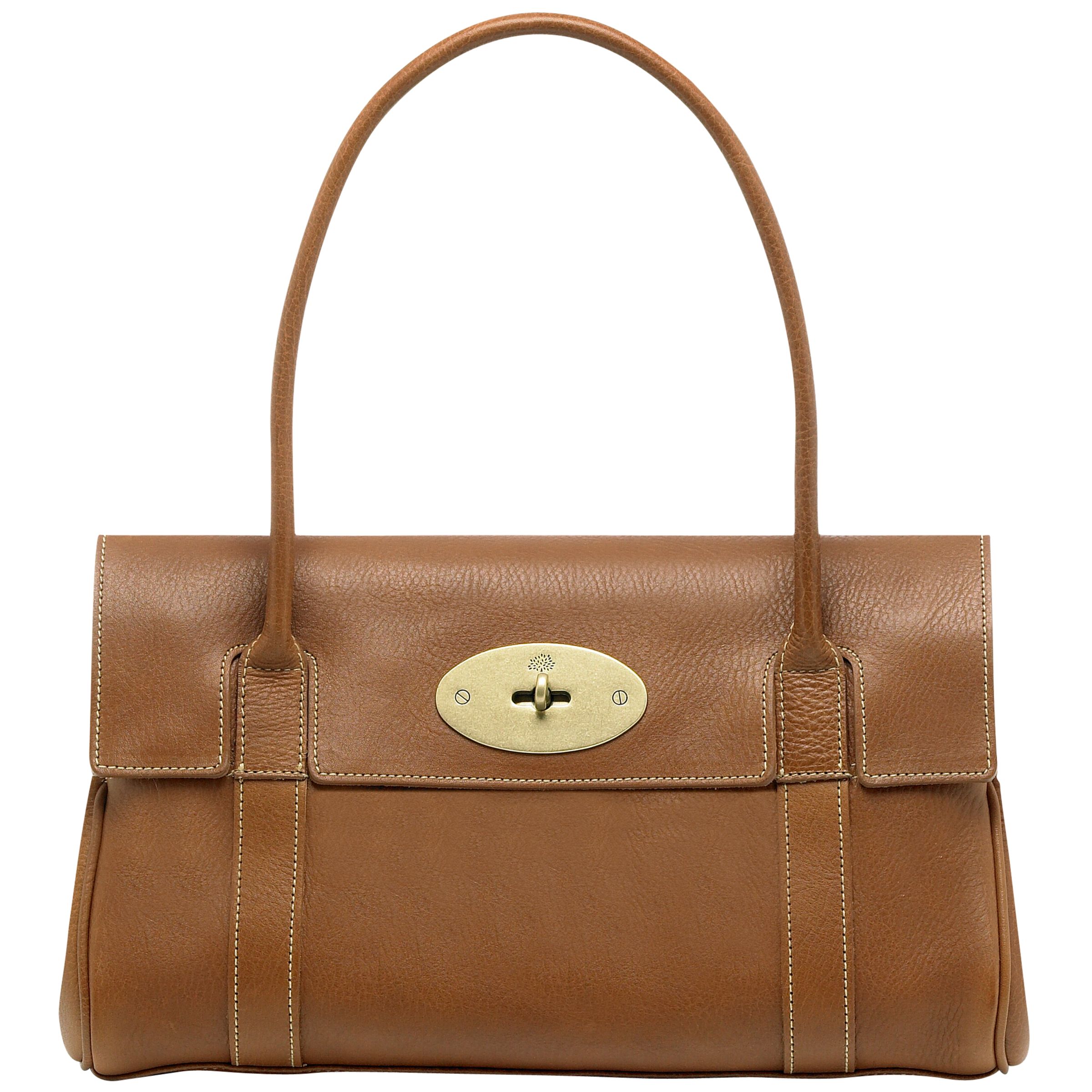 Mulberry East West Bayswater Handbag, Oak at John Lewis