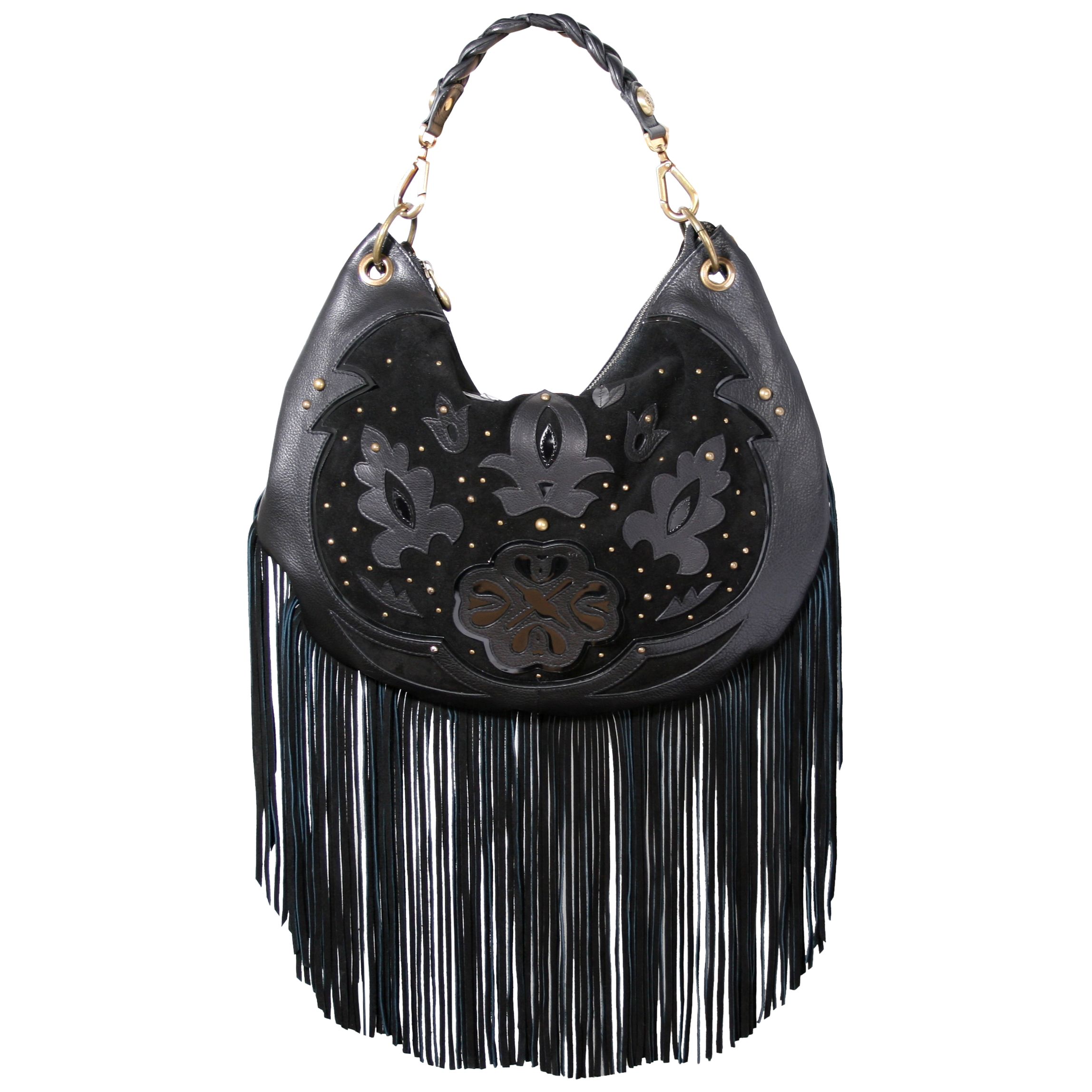 Mischa Barton Lennon Hobo Handbag, Black