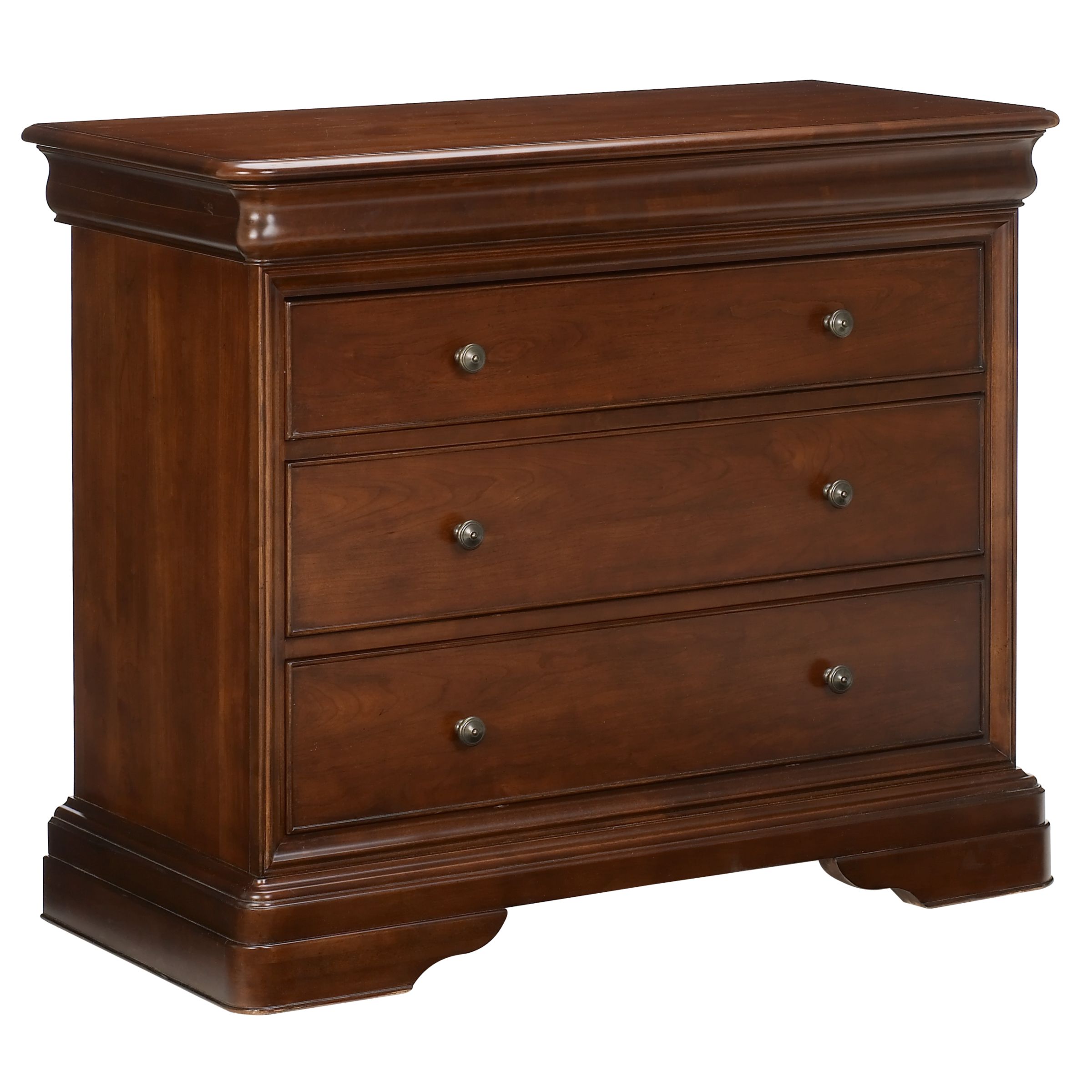 John Lewis Avignon 3 Drawer Low Chest at JohnLewis