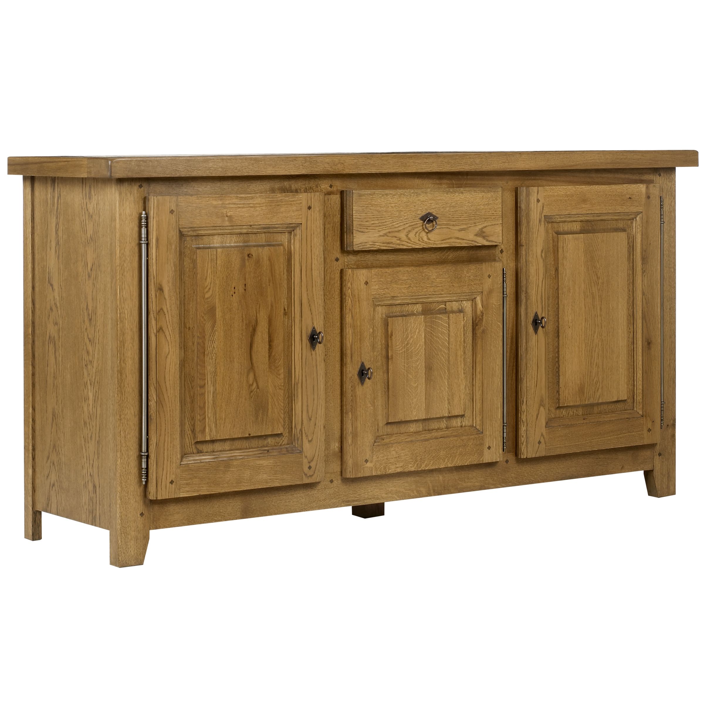 Ardennes 3 Door Sideboard, Cognac at John Lewis