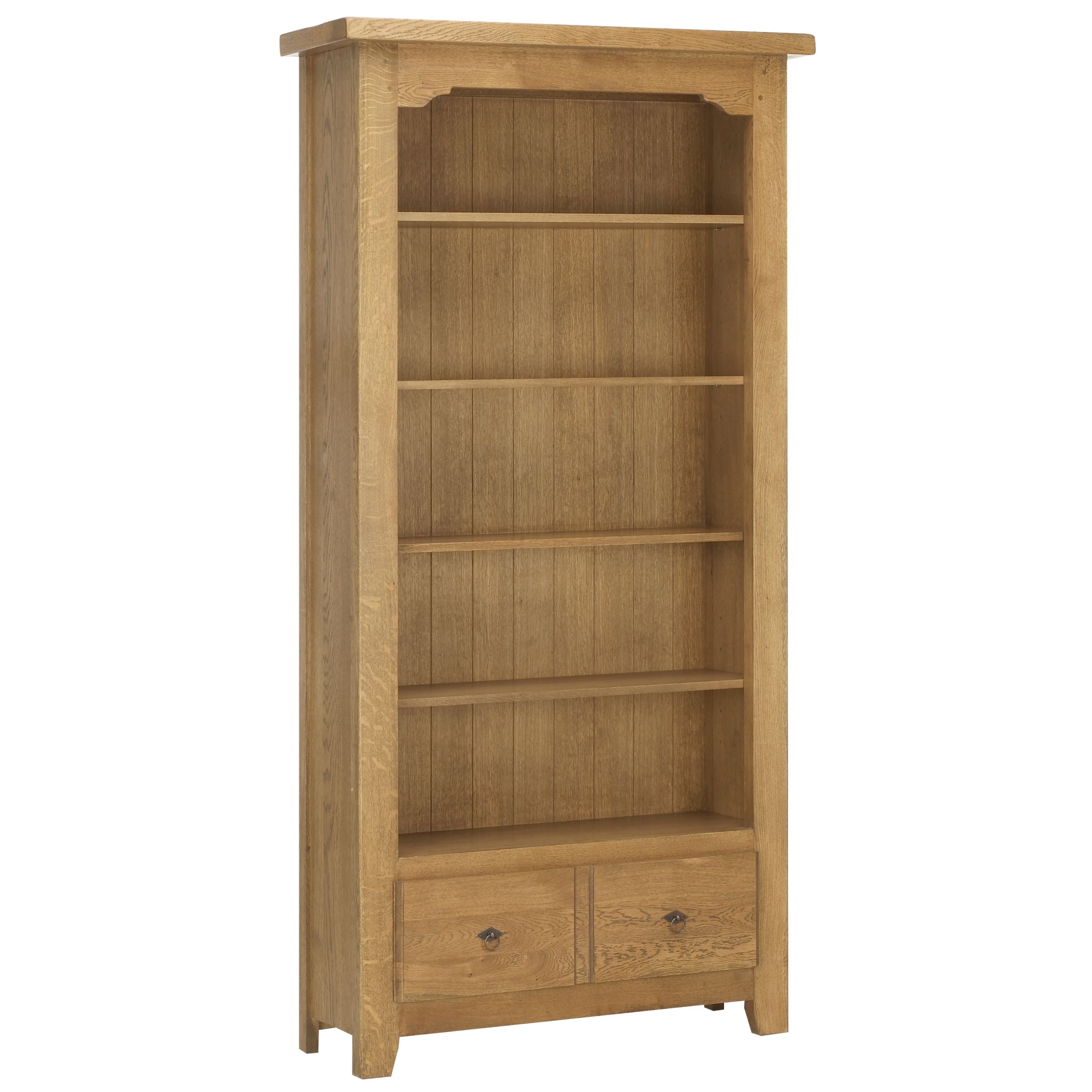 Ardennes 1 Drawer Bookcase, Cognac at John Lewis