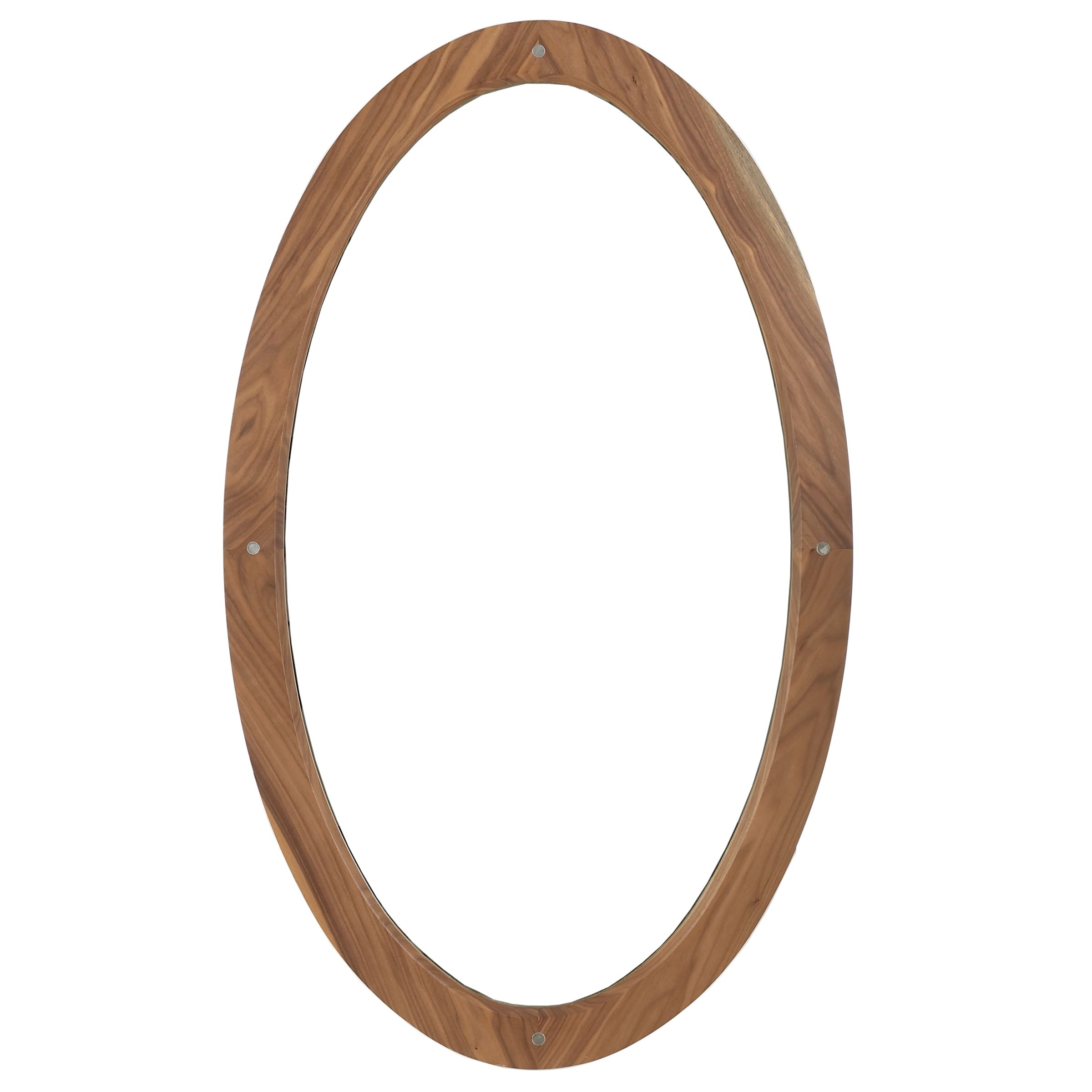 Nick Munro Oval Mirror, H72 x W120cm