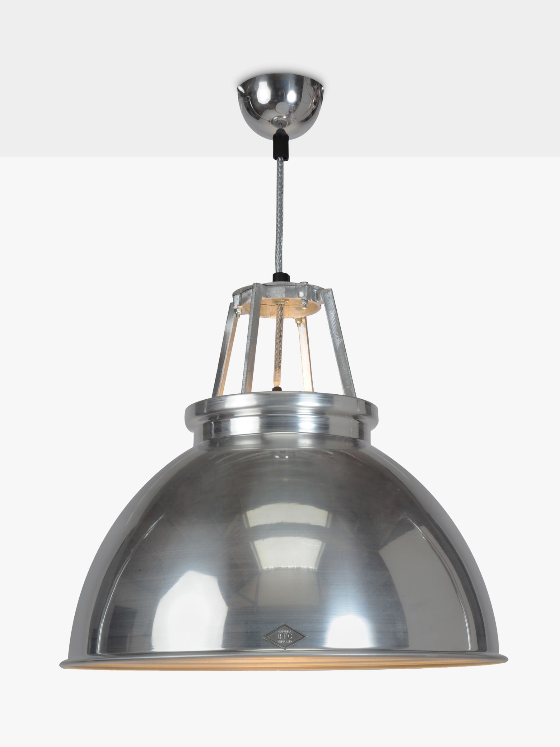 Original BTC Titan Ceiling Light, Size 3 at John Lewis