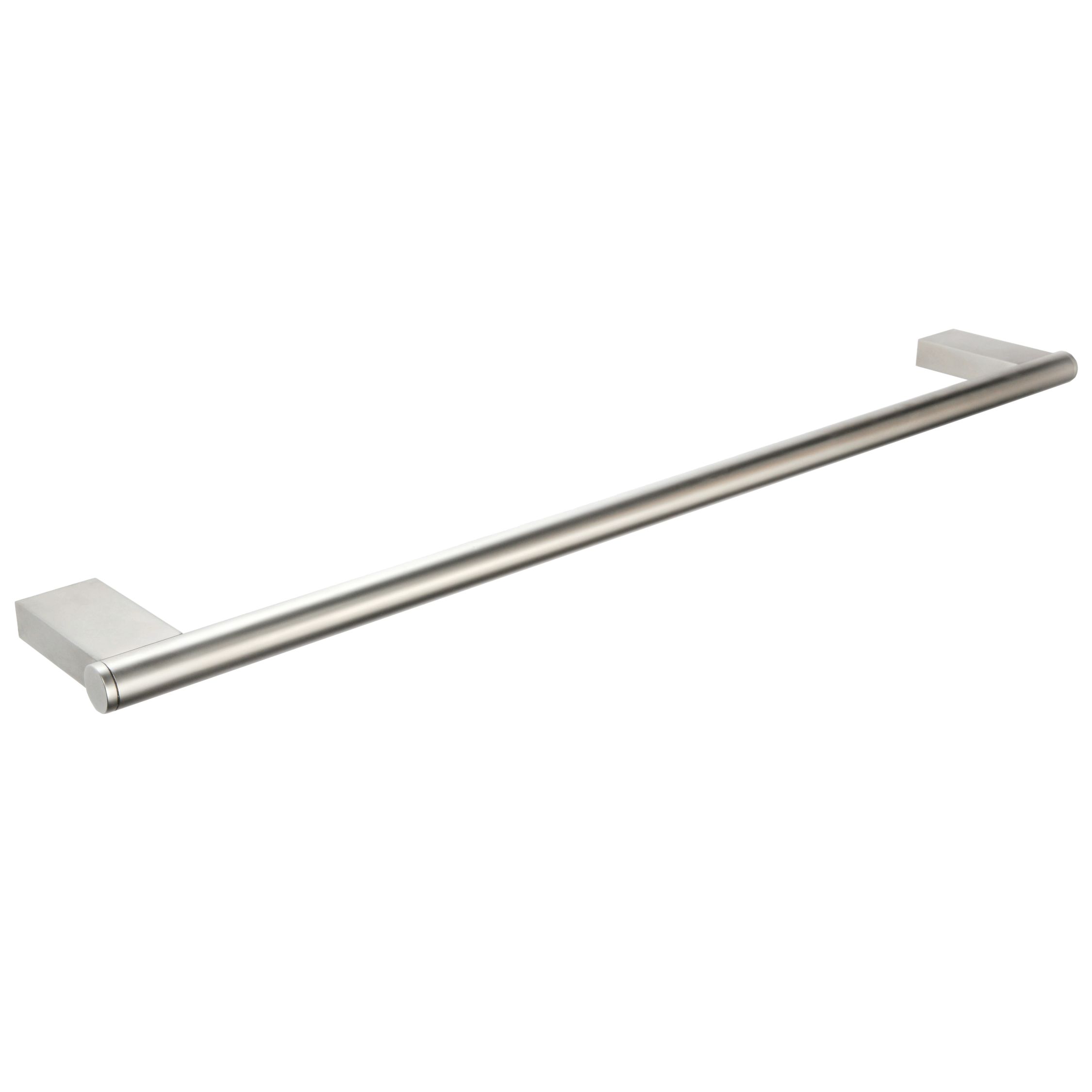 John Lewis Satin Single Towel Rail.