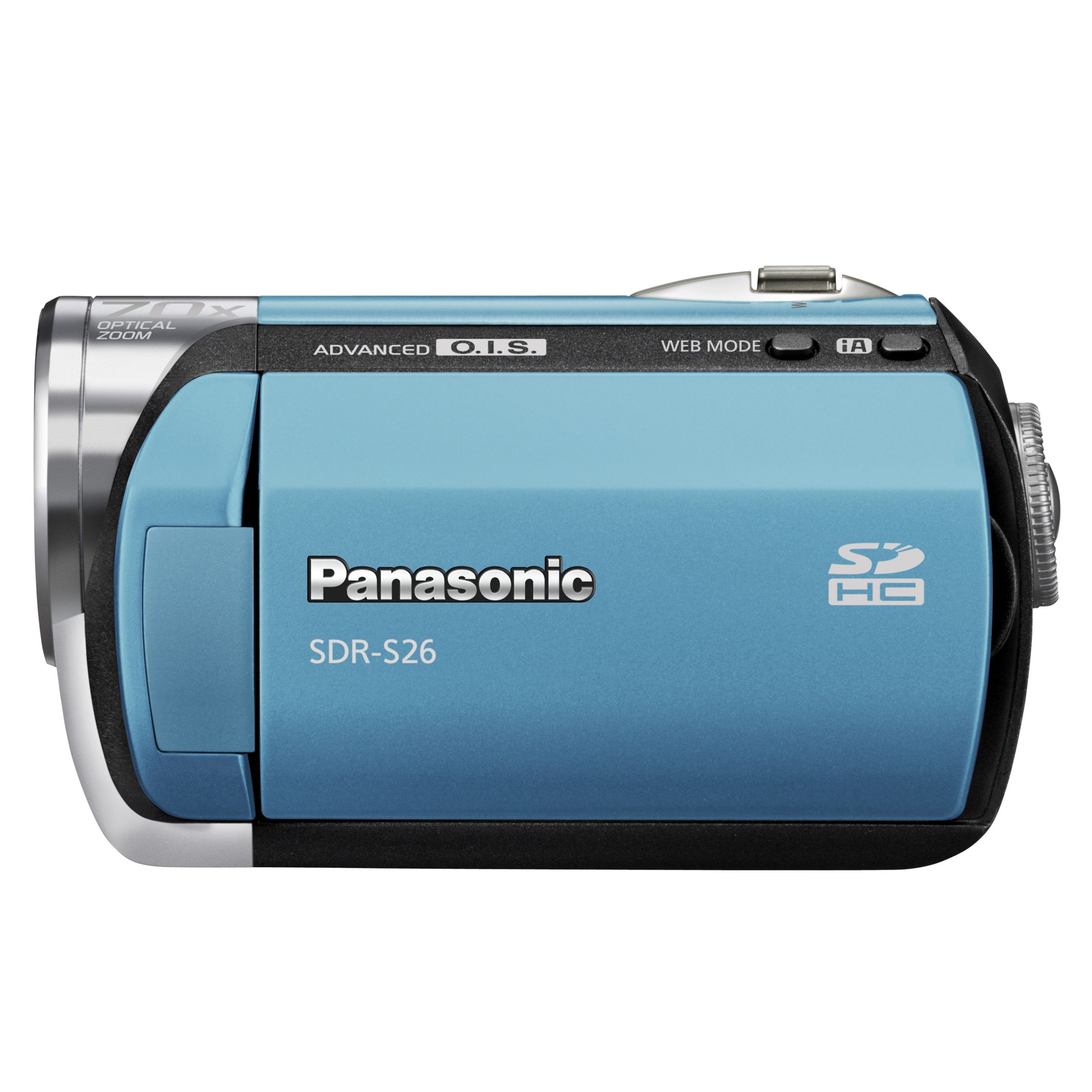 Panasonic SDR S26EB A SD Camcorder Blue
