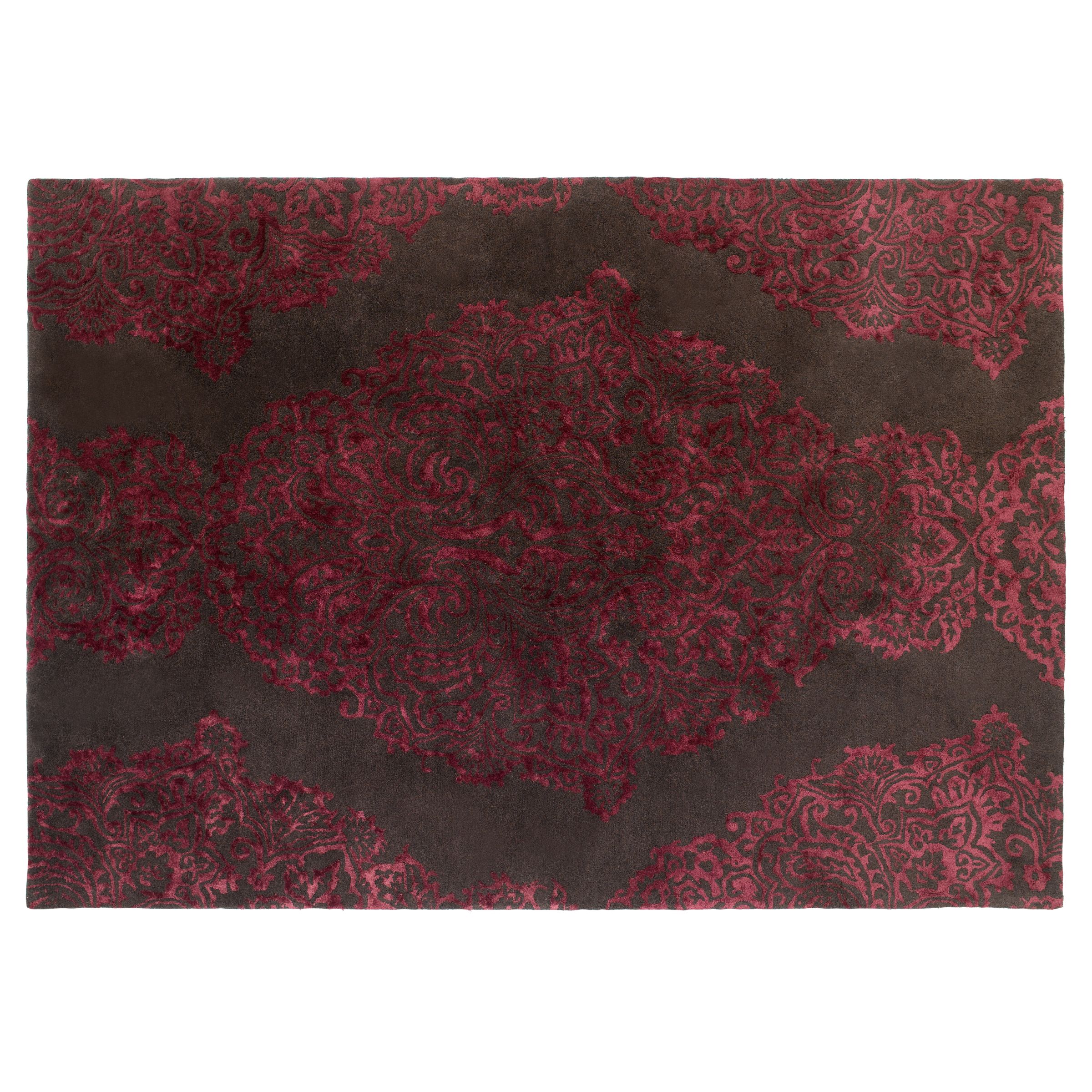 Harlequin Venezia Rug, L240 x W170cm, Chocolate/Plum at John Lewis