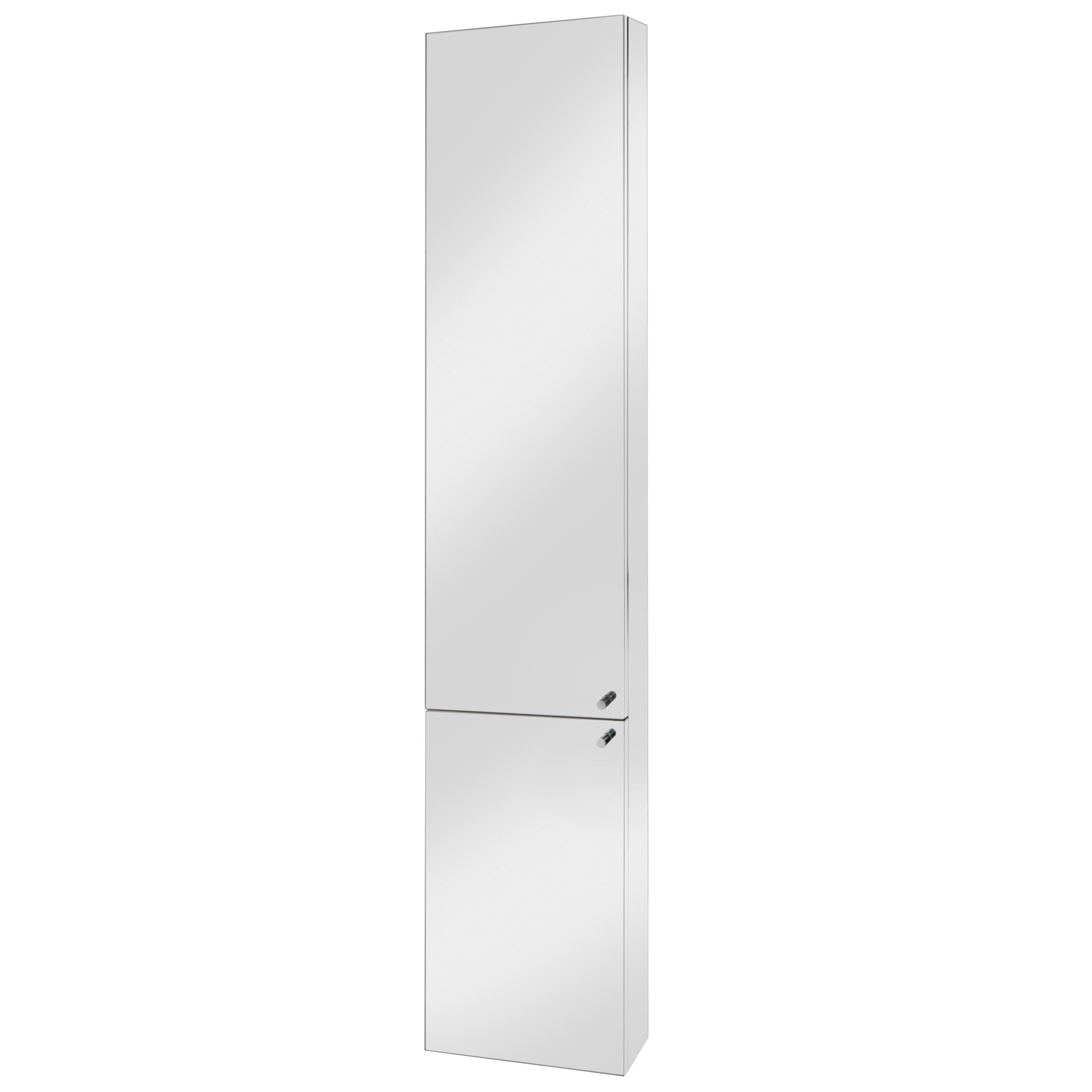 John Lewis Tall Stainless Steel Cabinet at JohnLewis