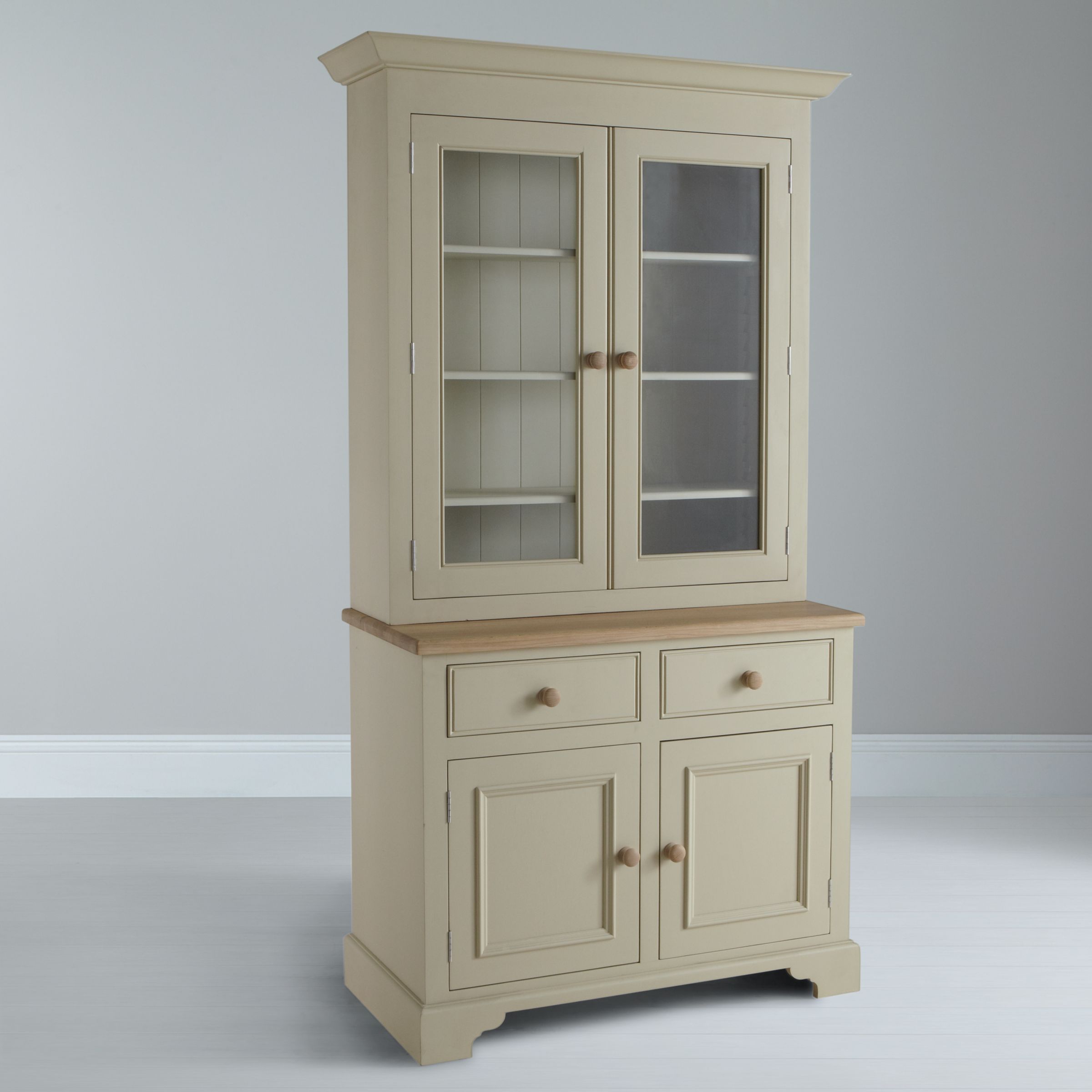 Neptune Chichester Open Rack Dresser, Limestone