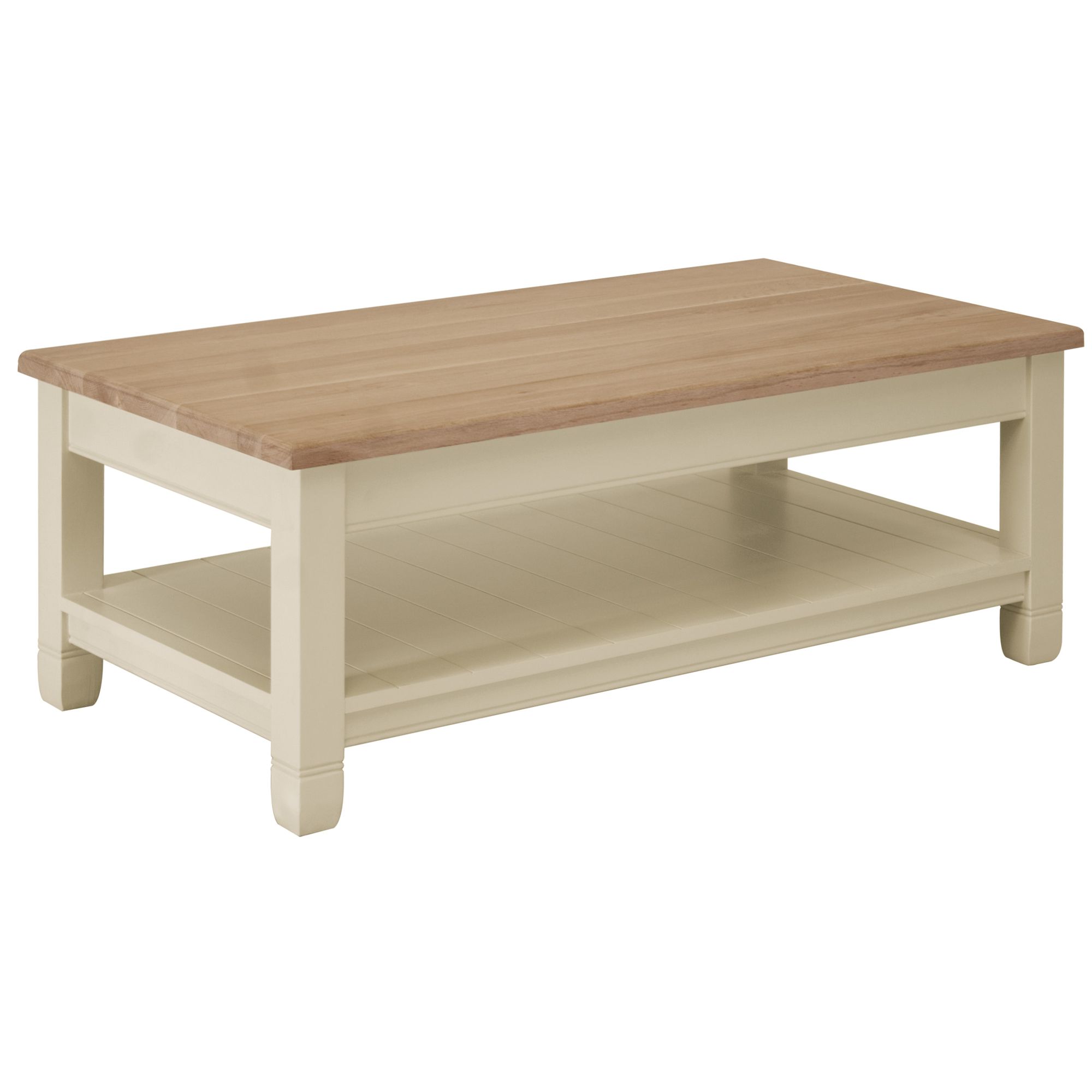 Neptune Chichester Rectangular Coffee Table, Limestone, width 120cm