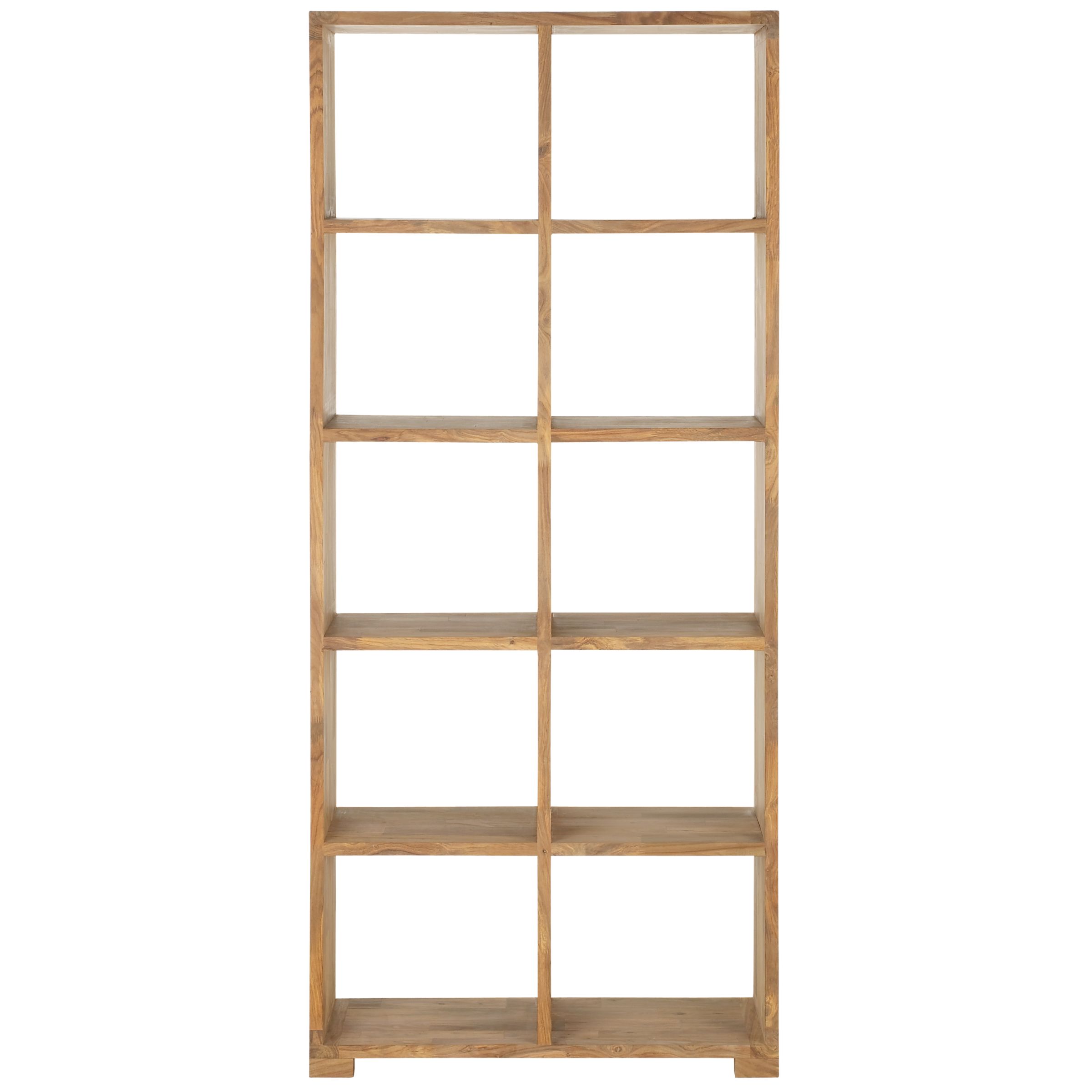 Stowaway Double Bookcase, Unfinished