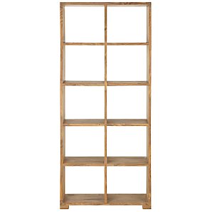 Stowaway Double Bookcase, Unfinished