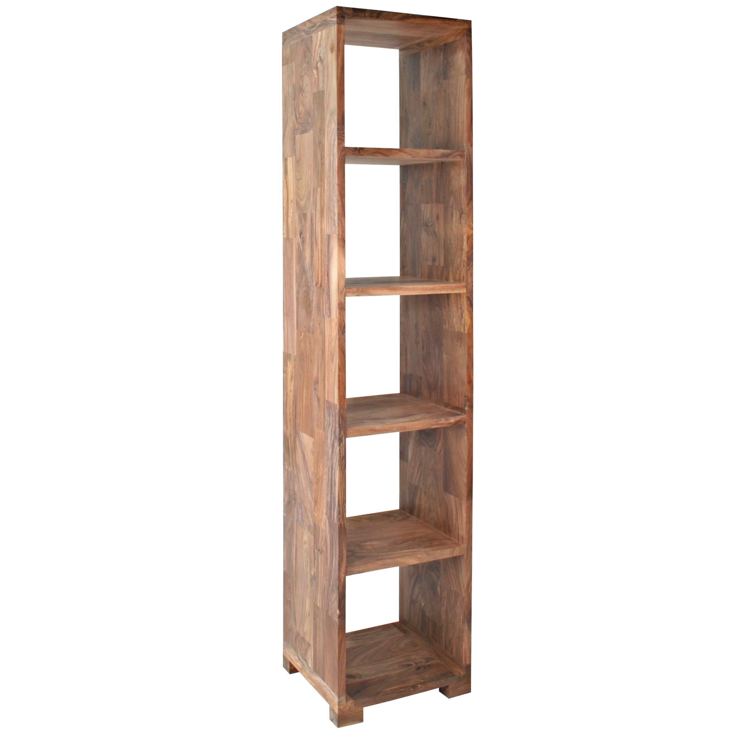 Stowaway Single Bookcase, Unfinished