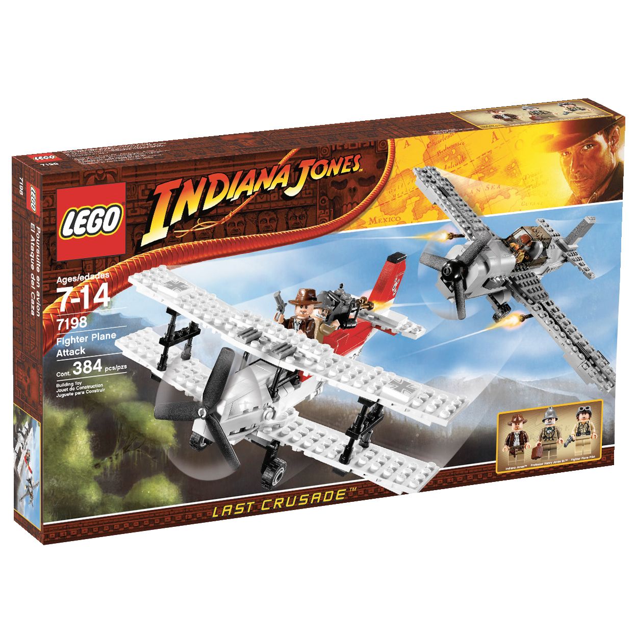 Lego Indiana Fighter Plane Attack