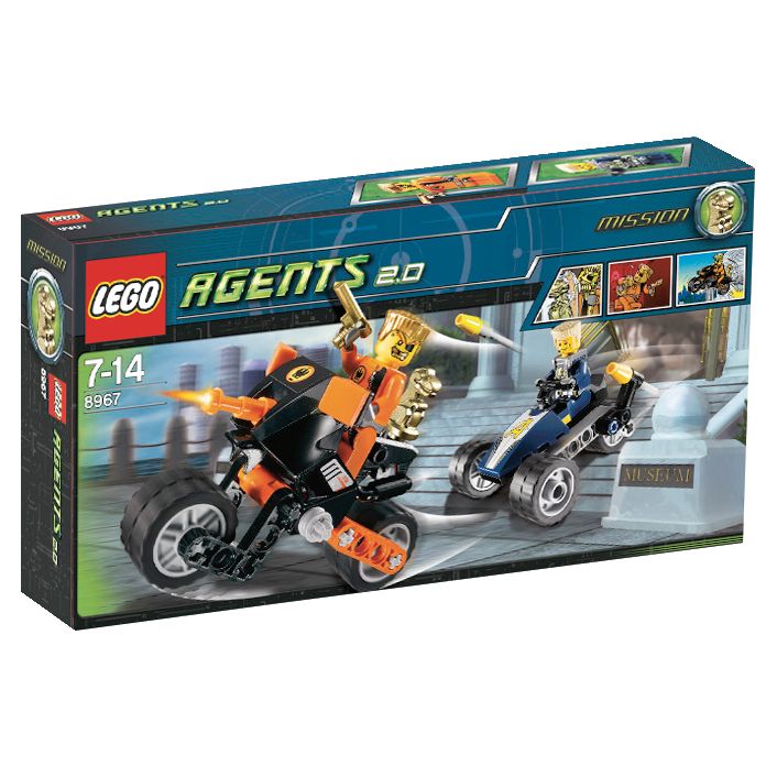 Lego Agents Gold Tooth Gets Away