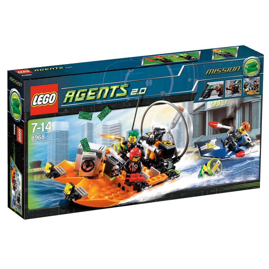 Lego Agents River Heist