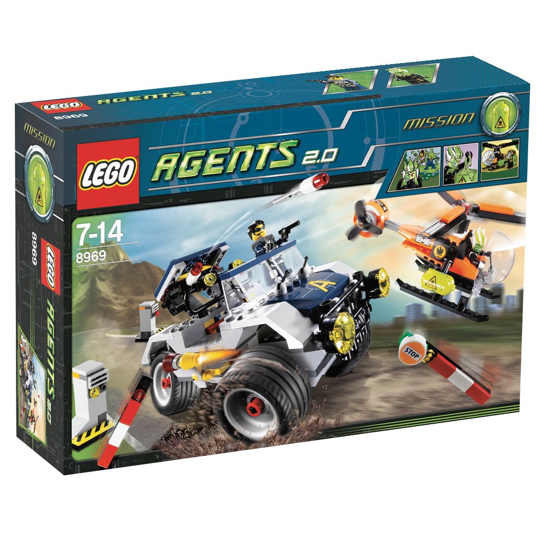 Lego Agents 4Wheel Pursuit