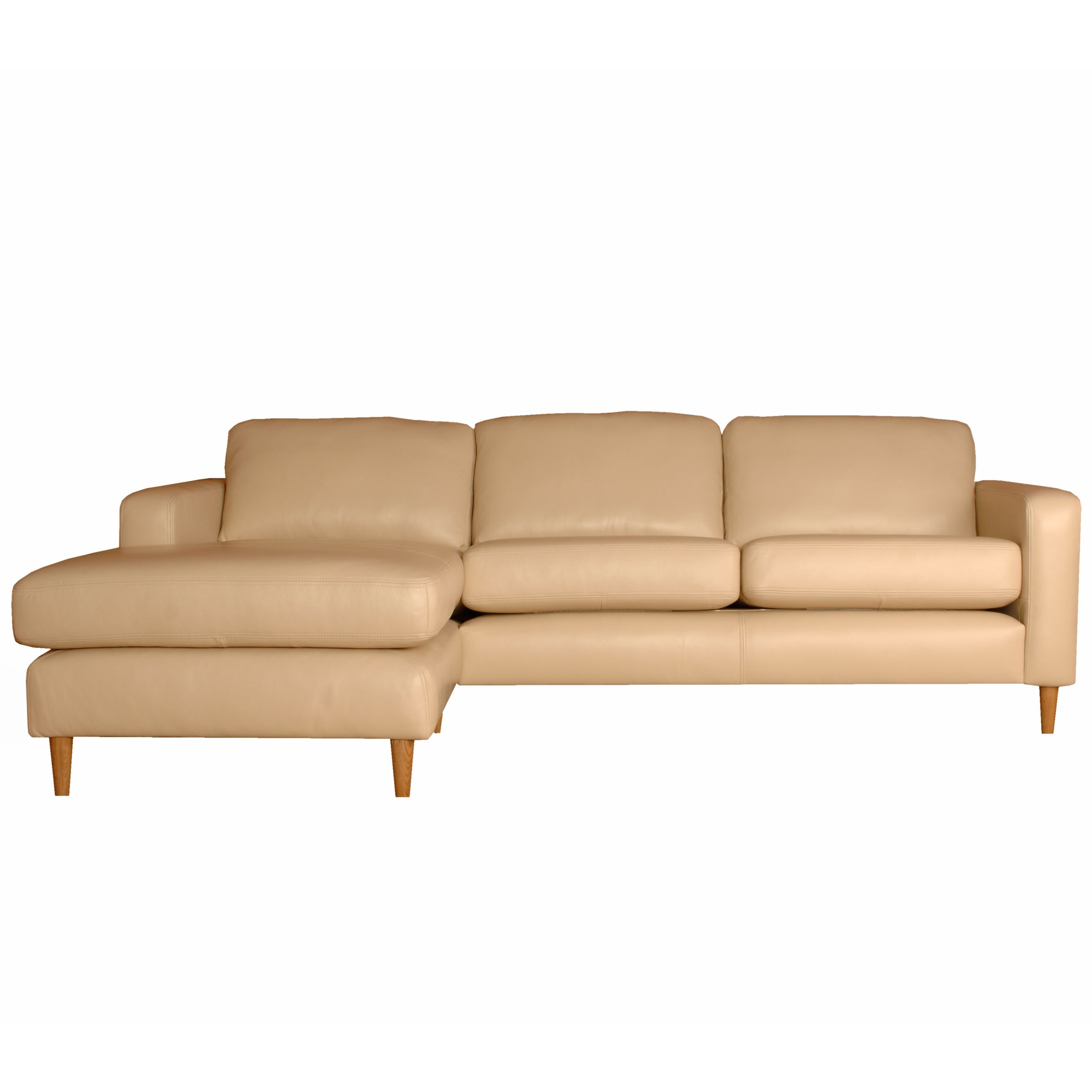 John Lewis Hoxton Left Hand Facing Seat Unit, Vanilla