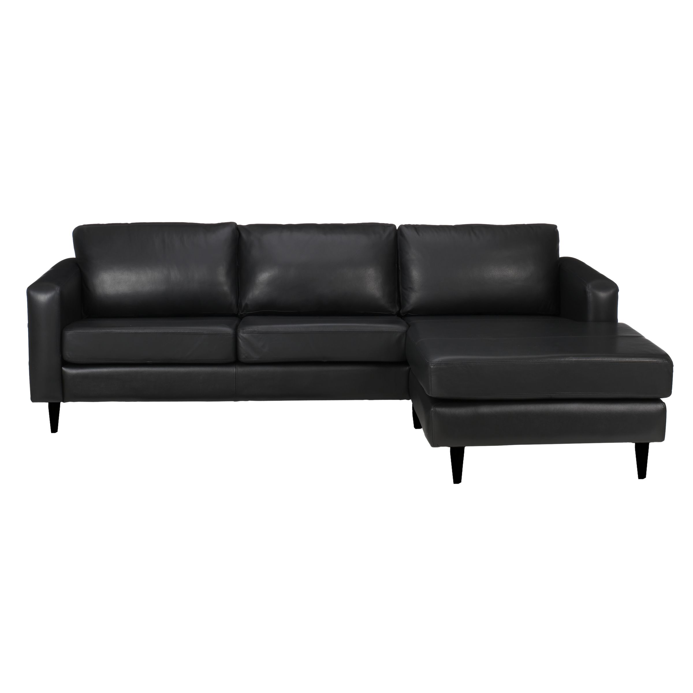 John Lewis Hoxton Right Hand Facing Seat Unit, Bolero Black