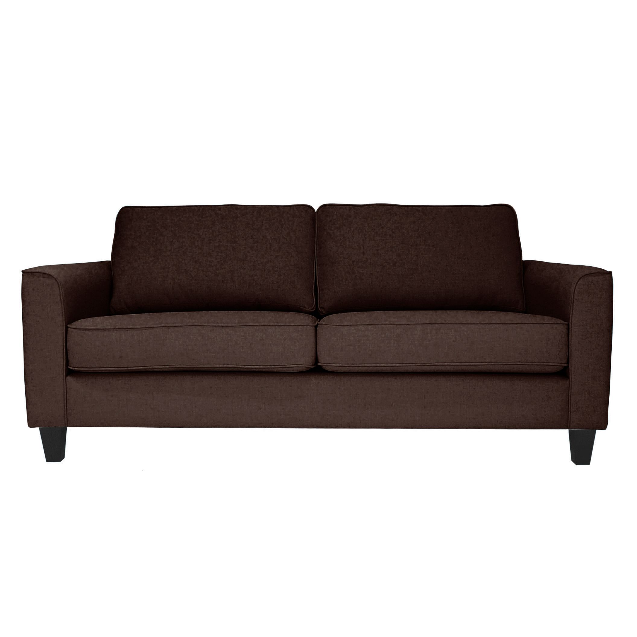 John Lewis Portia Medium Sofa, Mocha / Dark Leg