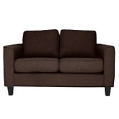 John Lewis Portia Small Sofa, Mocha / Dark Leg, width 136cm