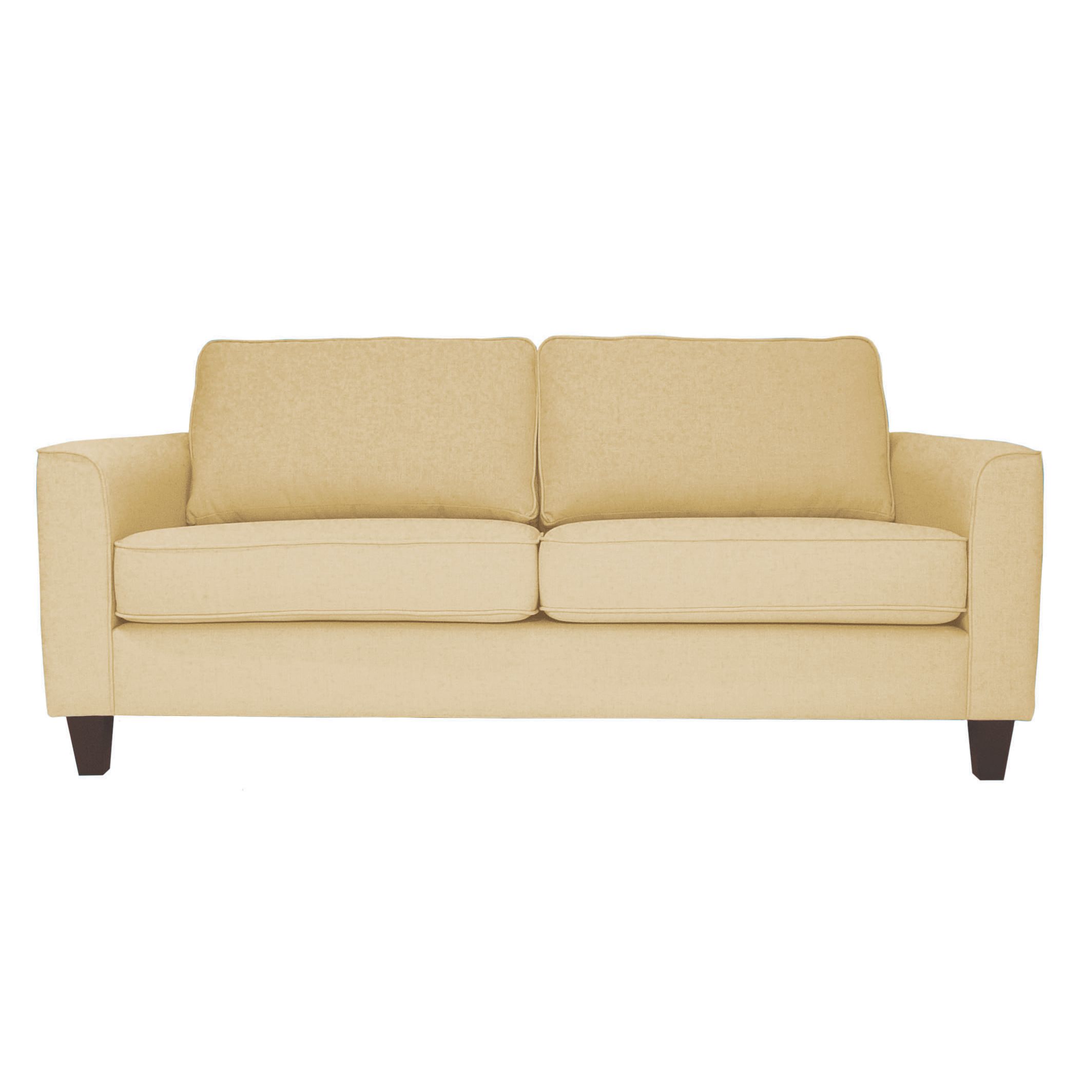 John Lewis Portia Medium Sofa, Camel / Dark Leg, width 183cm