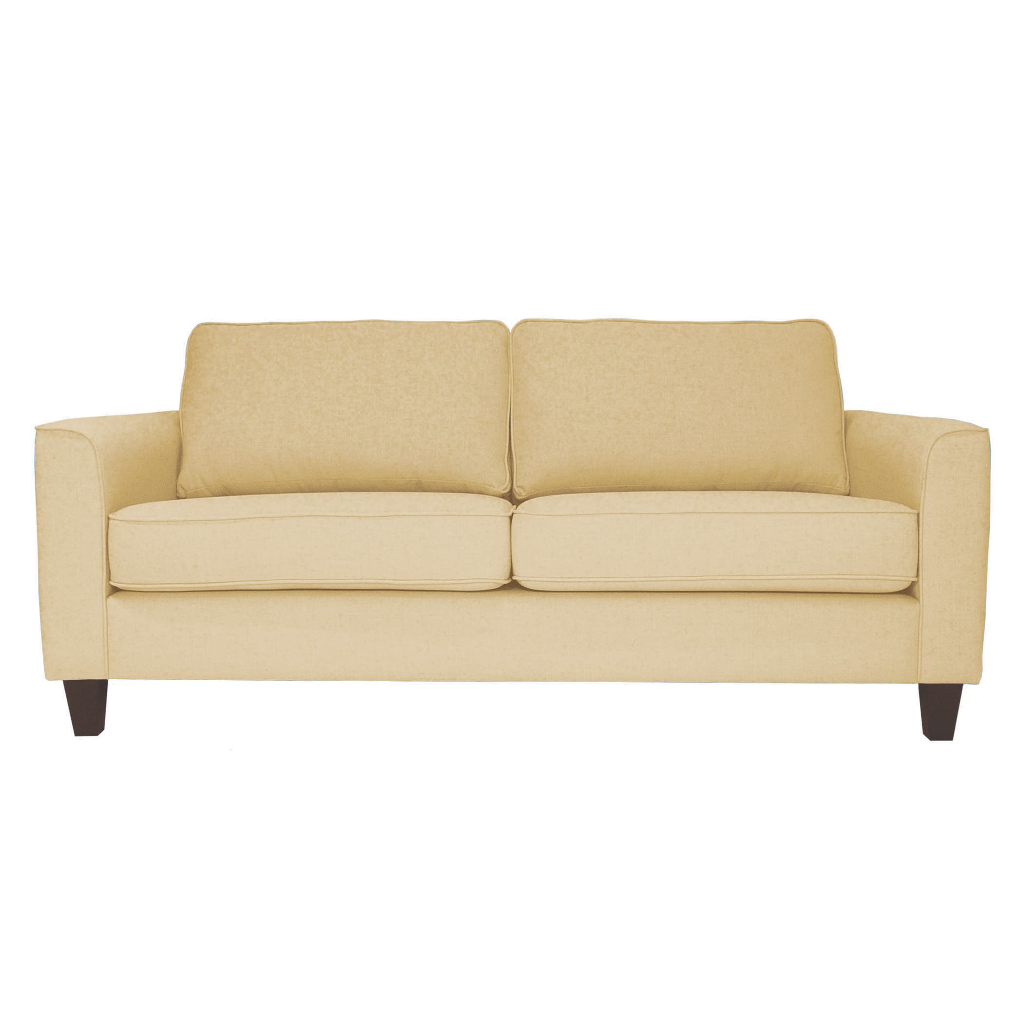 Portia Medium Sofa, Camel / Dark Leg