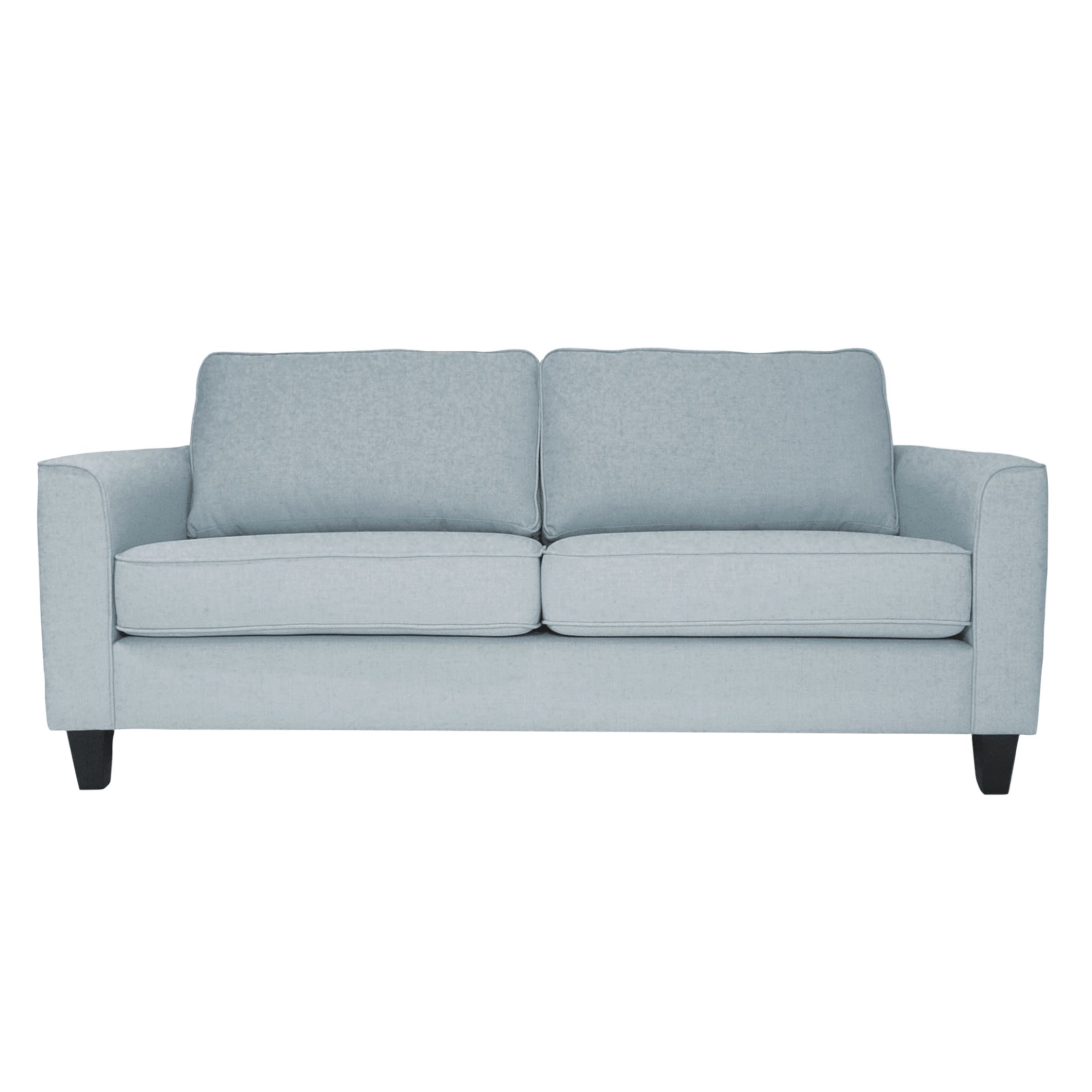 John Lewis Portia Medium Sofa, Duck Egg / Dark Leg